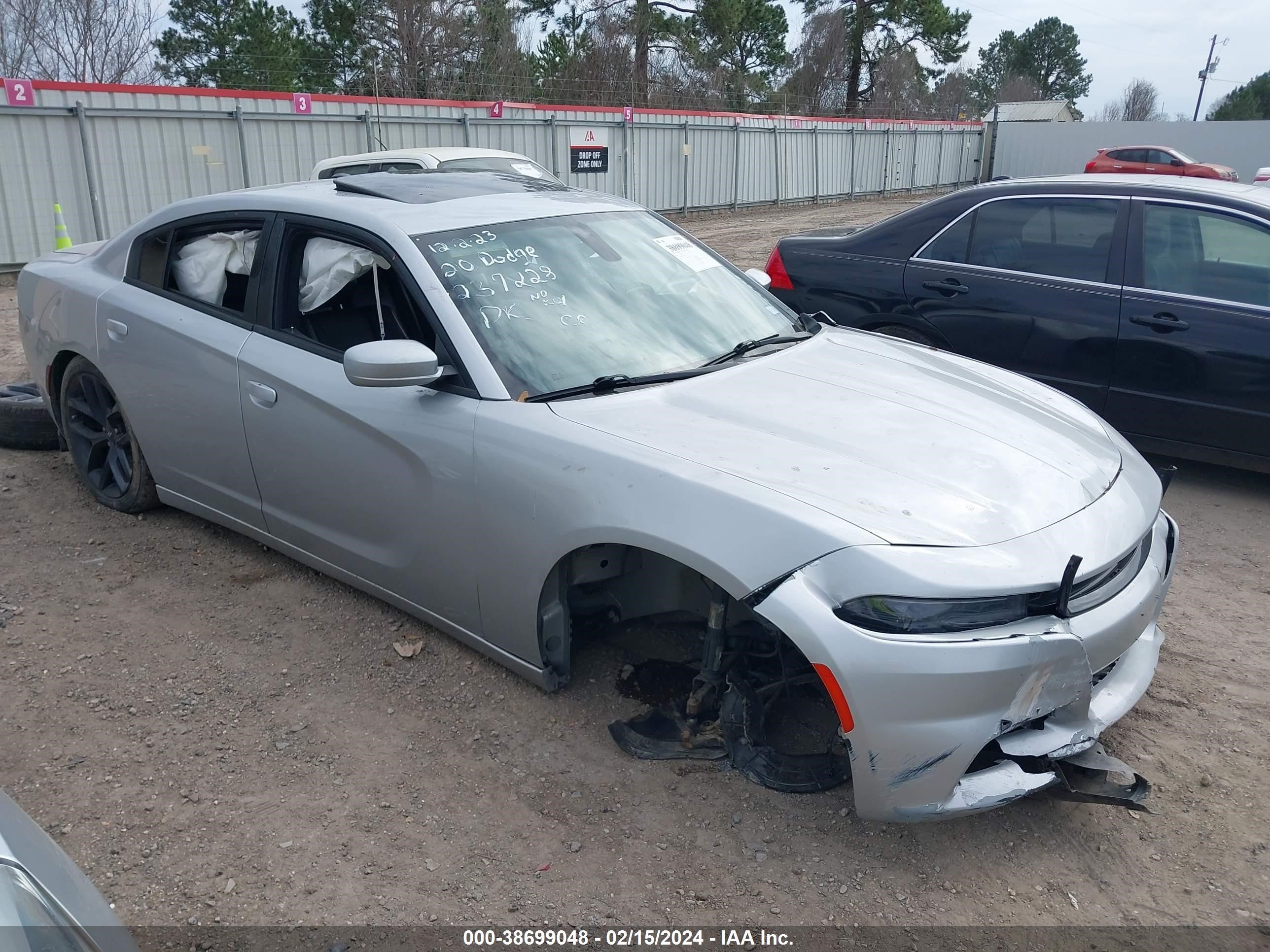 DODGE CHARGER 2020 2c3cdxbg6lh237228