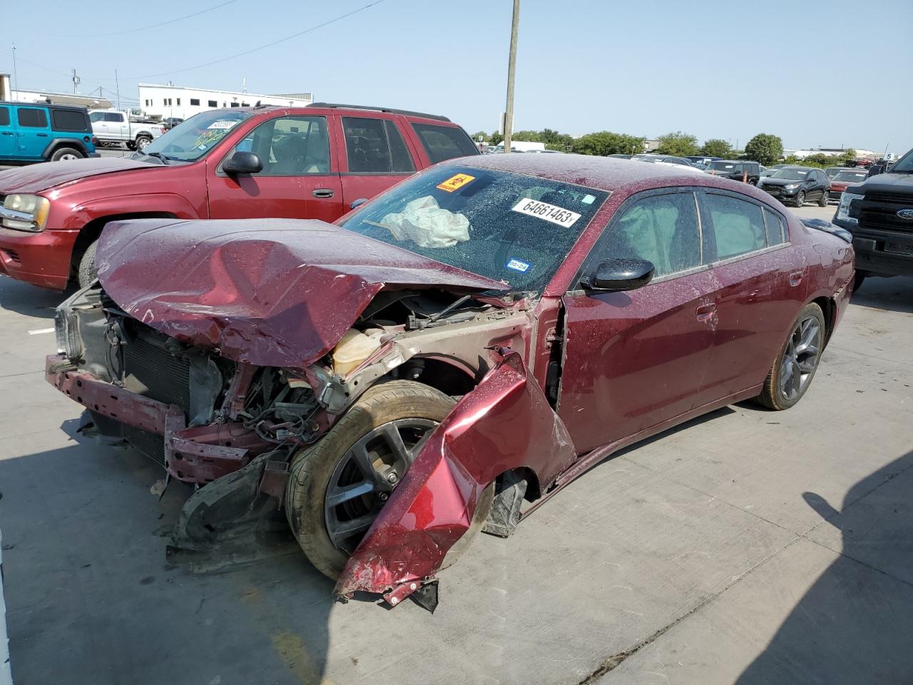 DODGE CHARGER 2019 2c3cdxbg7kh615281