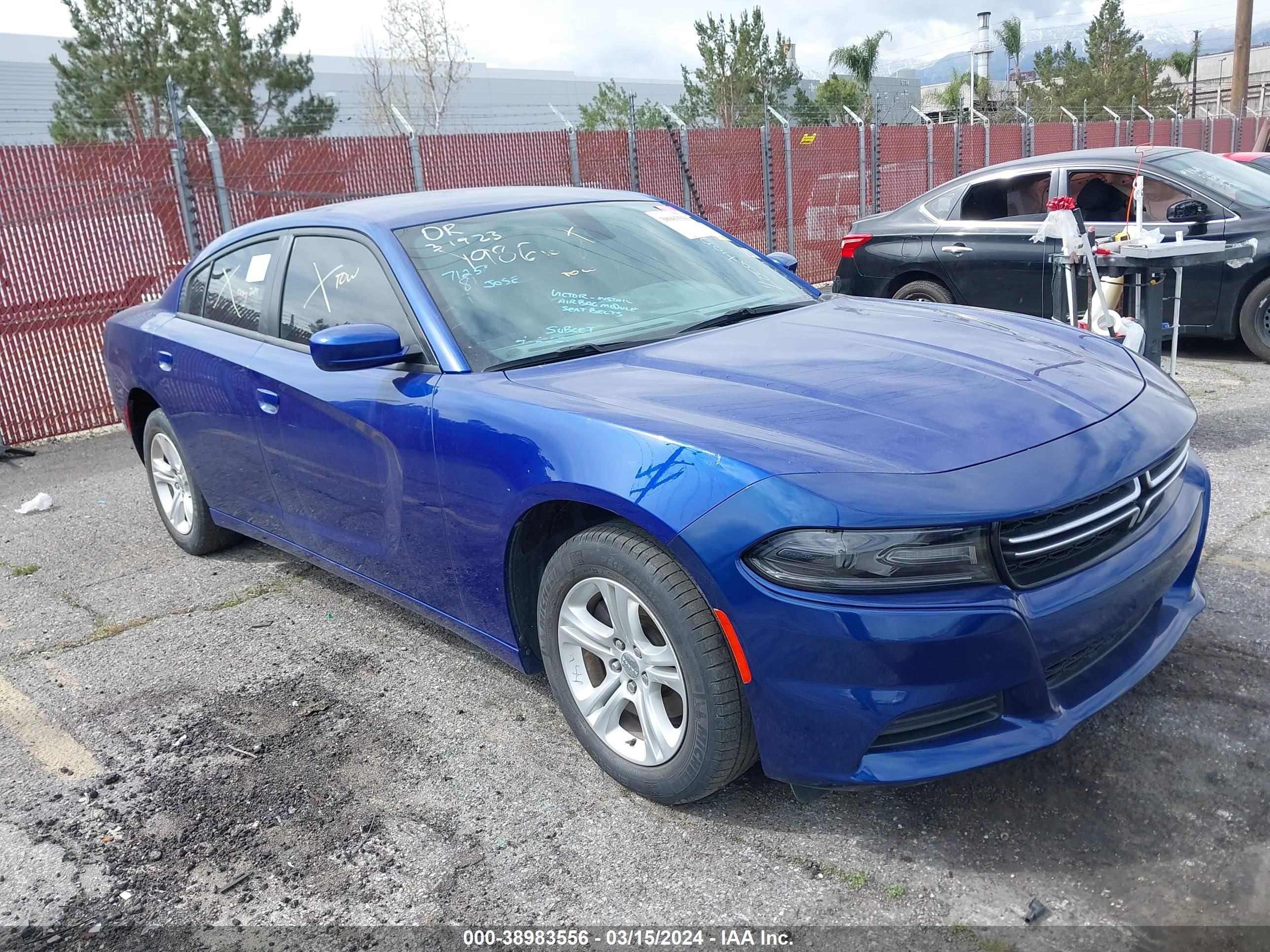 DODGE CHARGER 2021 2c3cdxbg8mh501986