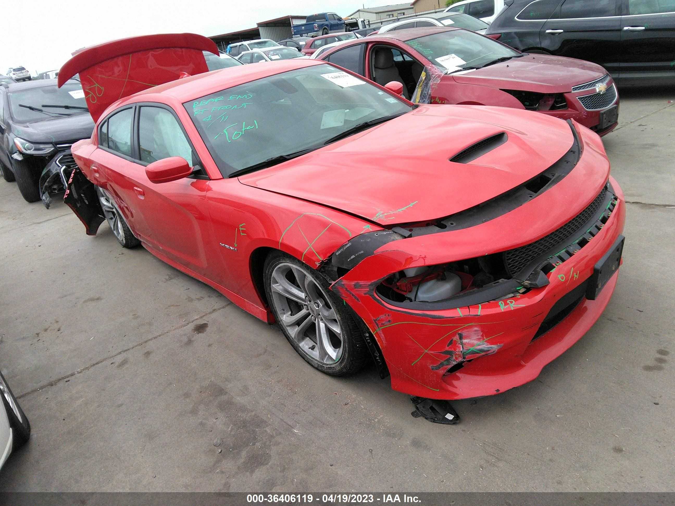 DODGE CHARGER 2021 2c3cdxct7mh563259