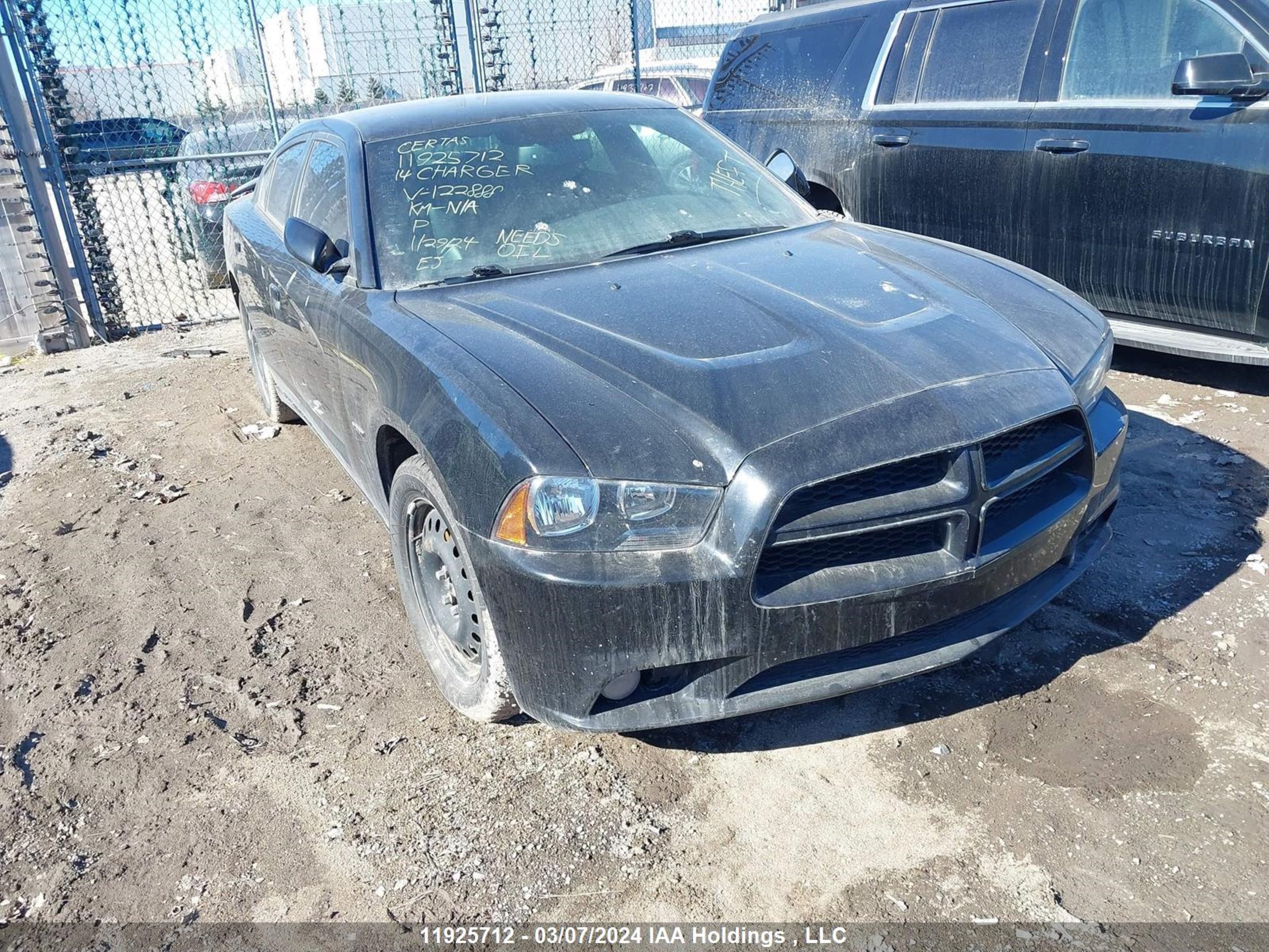 DODGE CHARGER 2014 2c3cdxdt3eh122888