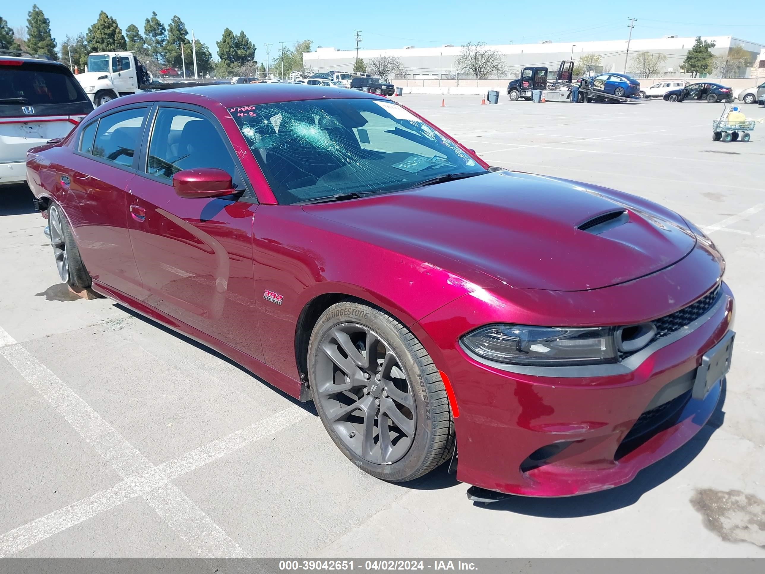 DODGE CHARGER 2020 2c3cdxgj8lh197271