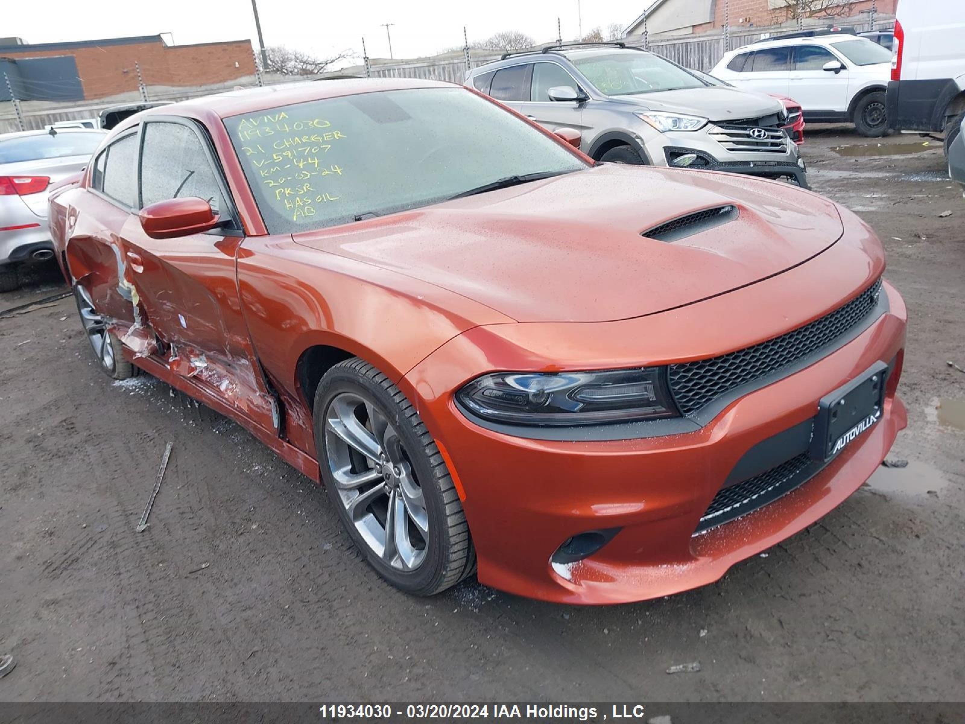 DODGE CHARGER 2021 2c3cdxhg0mh591707