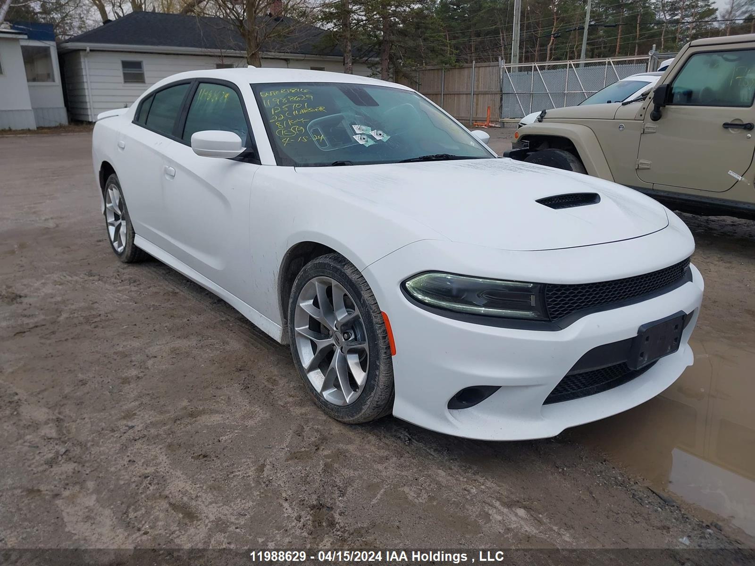 DODGE CHARGER 2022 2c3cdxhg2nh125701