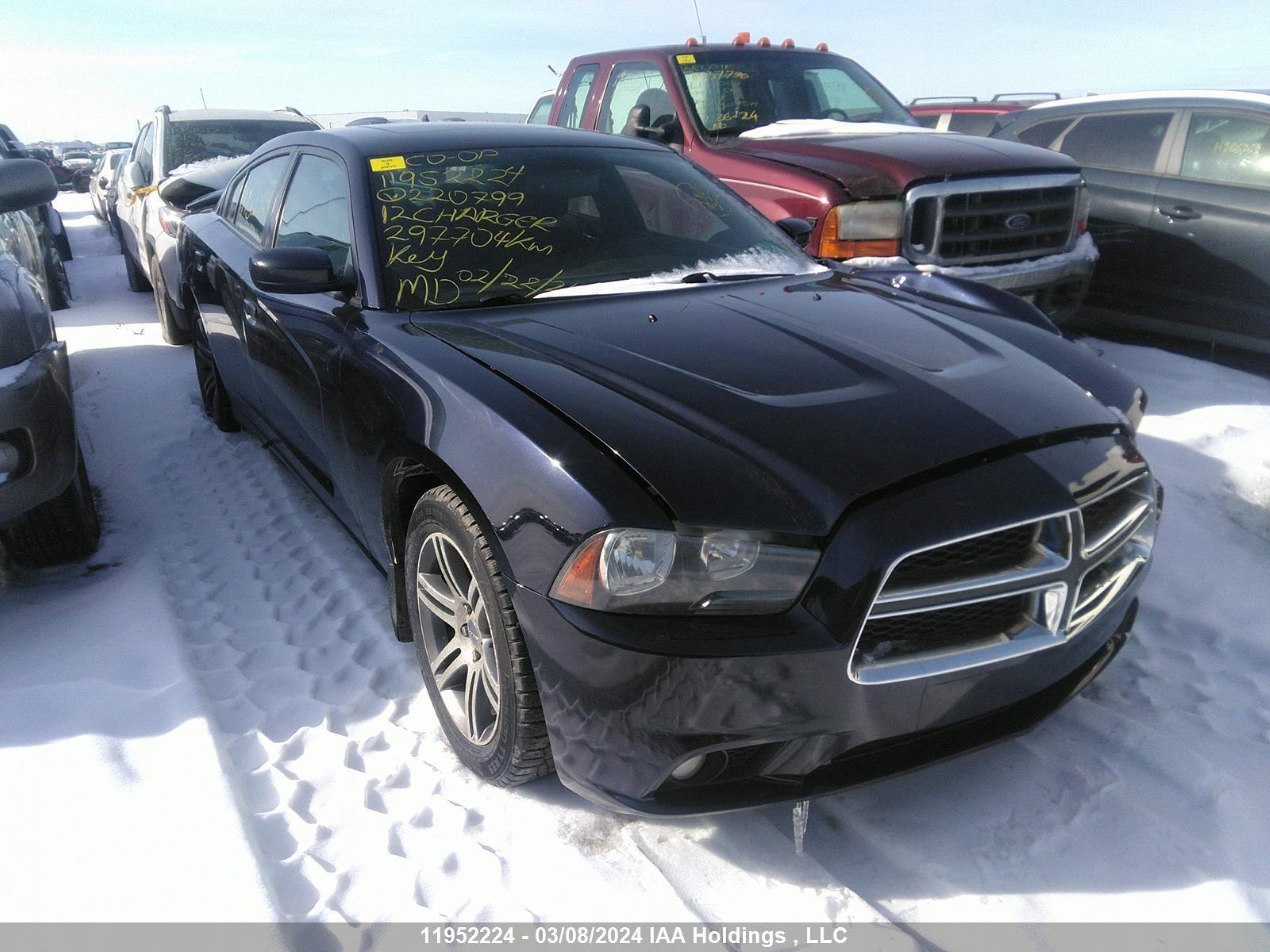 DODGE CHARGER 2012 2c3cdxhg9ch220799