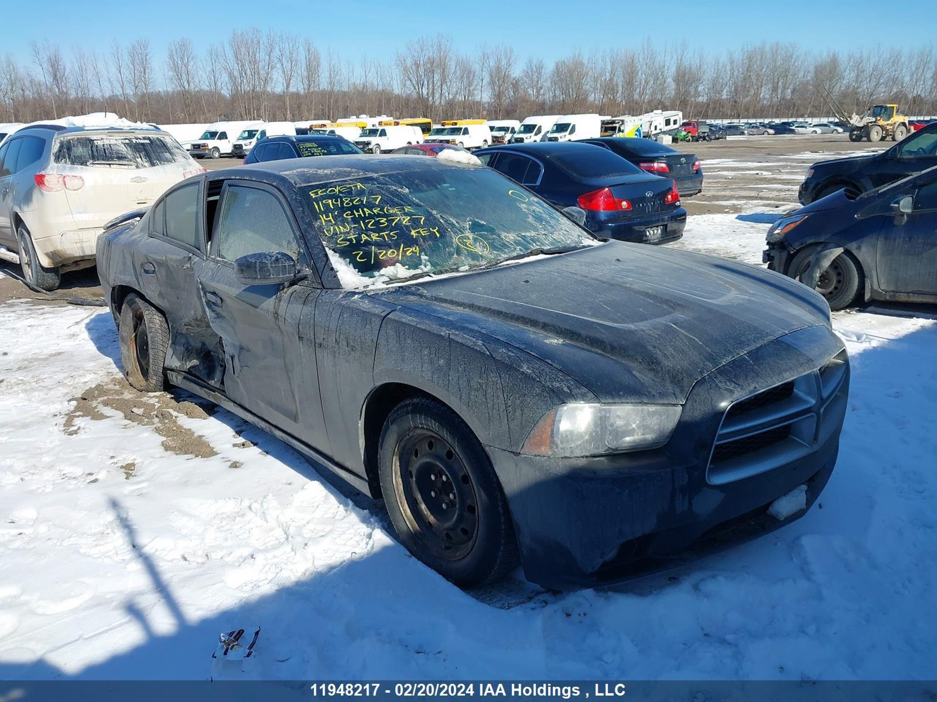 DODGE CHARGER 2014 2c3cdxhgxeh123727