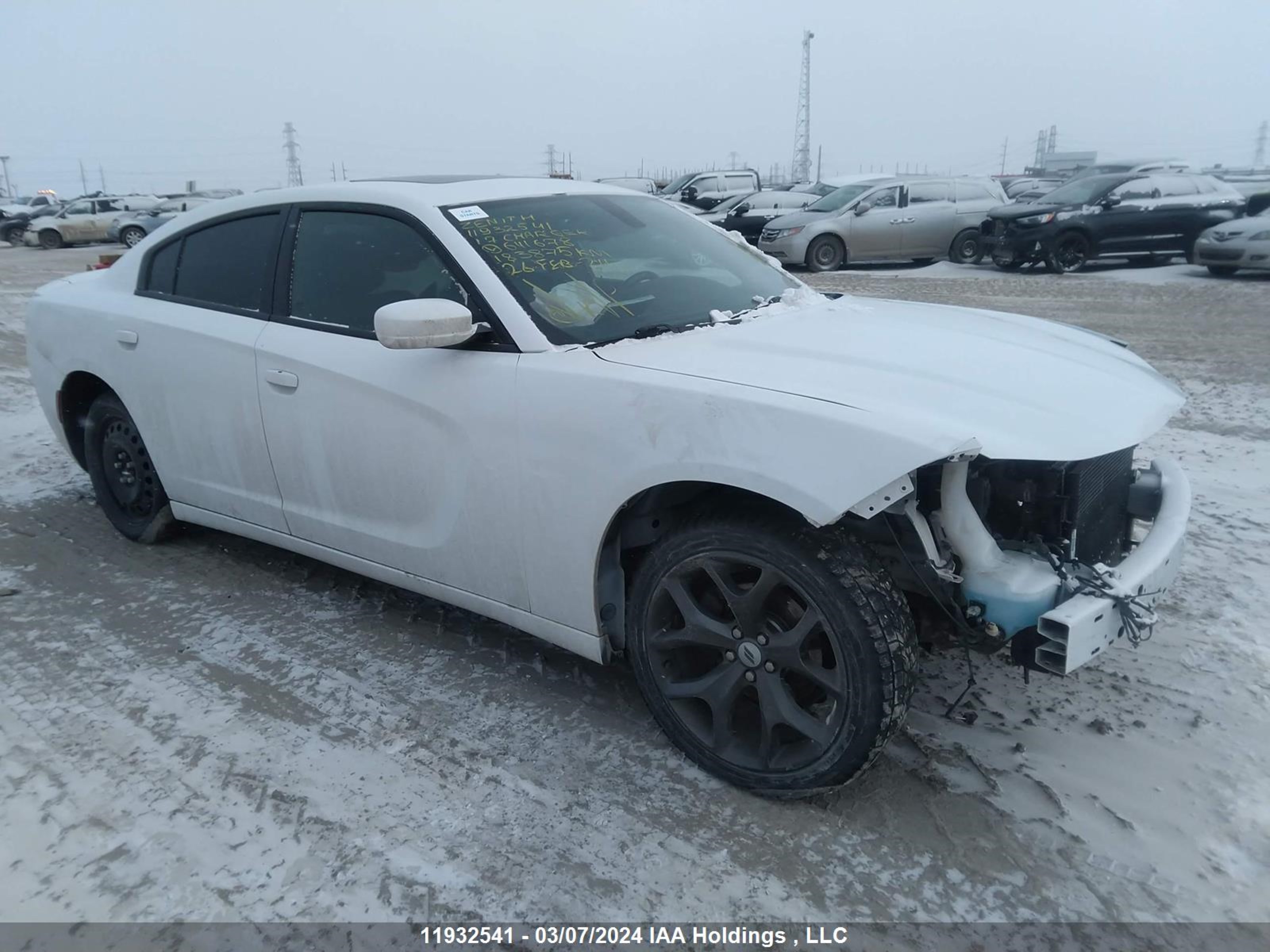 DODGE CHARGER 2017 2c3cdxhgxhh641678