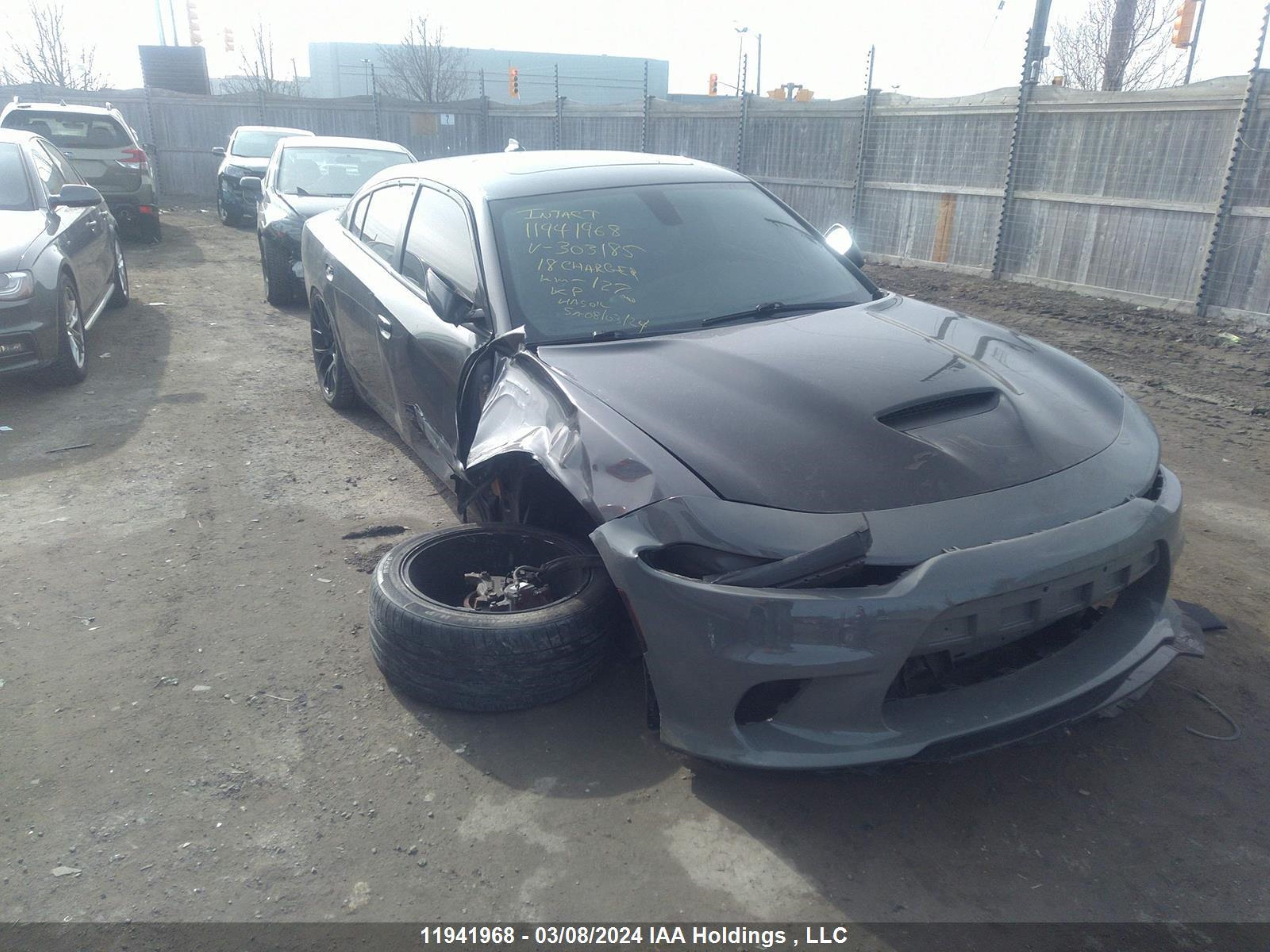 DODGE CHARGER 2018 2c3cdxhgxjh303185