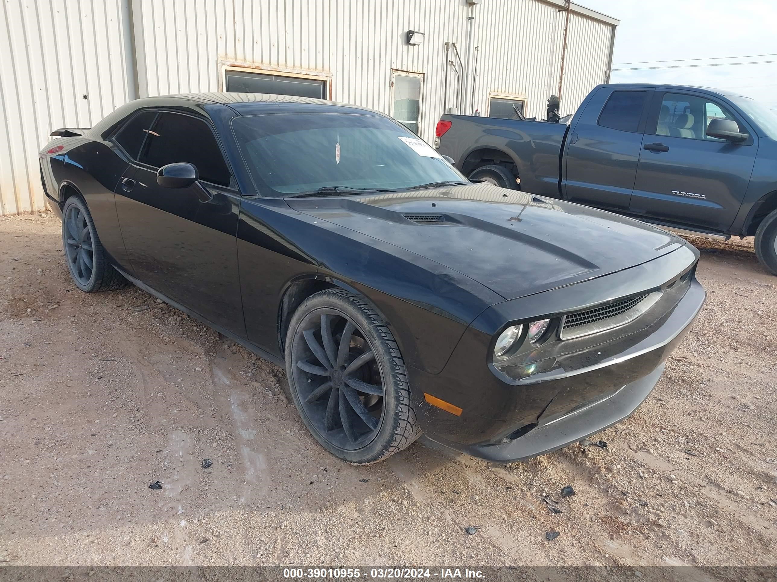 DODGE CHALLENGER 2013 2c3cdyag0dh609218