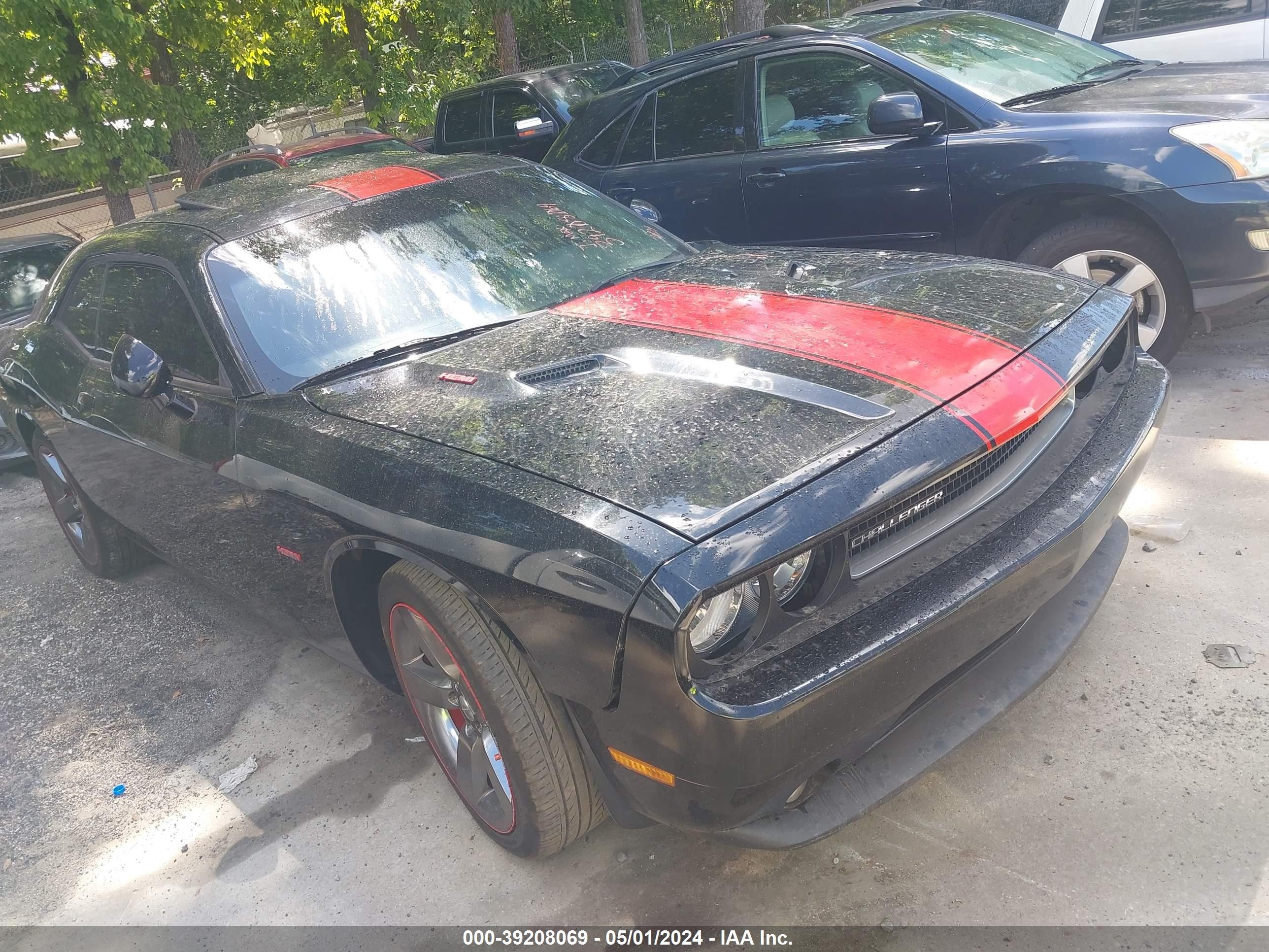 DODGE CHALLENGER 2012 2c3cdyag2ch240764