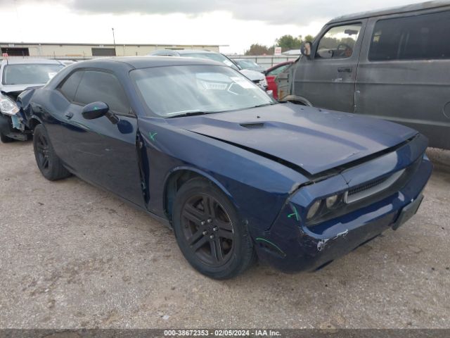 DODGE CHALLENGER 2013 2c3cdyag2dh663359