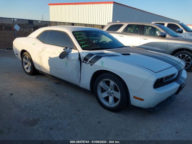 DODGE CHALLENGER 2012 2c3cdyag3ch269528