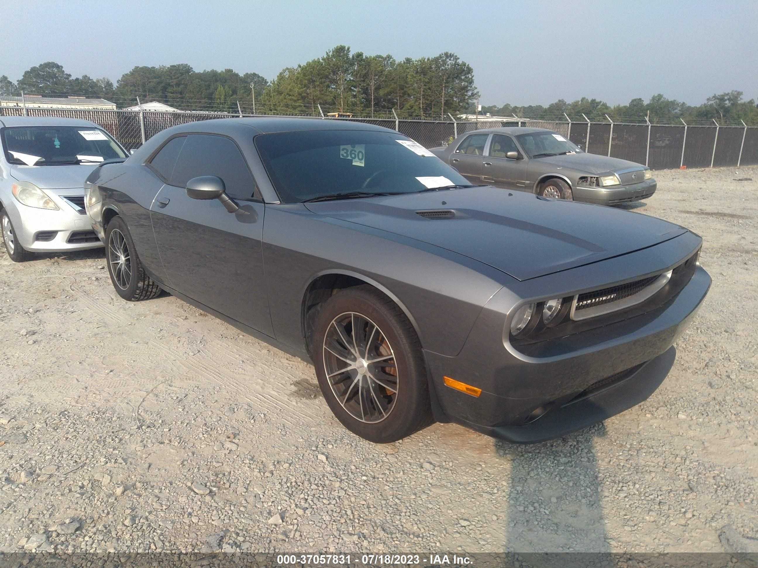 DODGE CHALLENGER 2012 2c3cdyag8ch195541