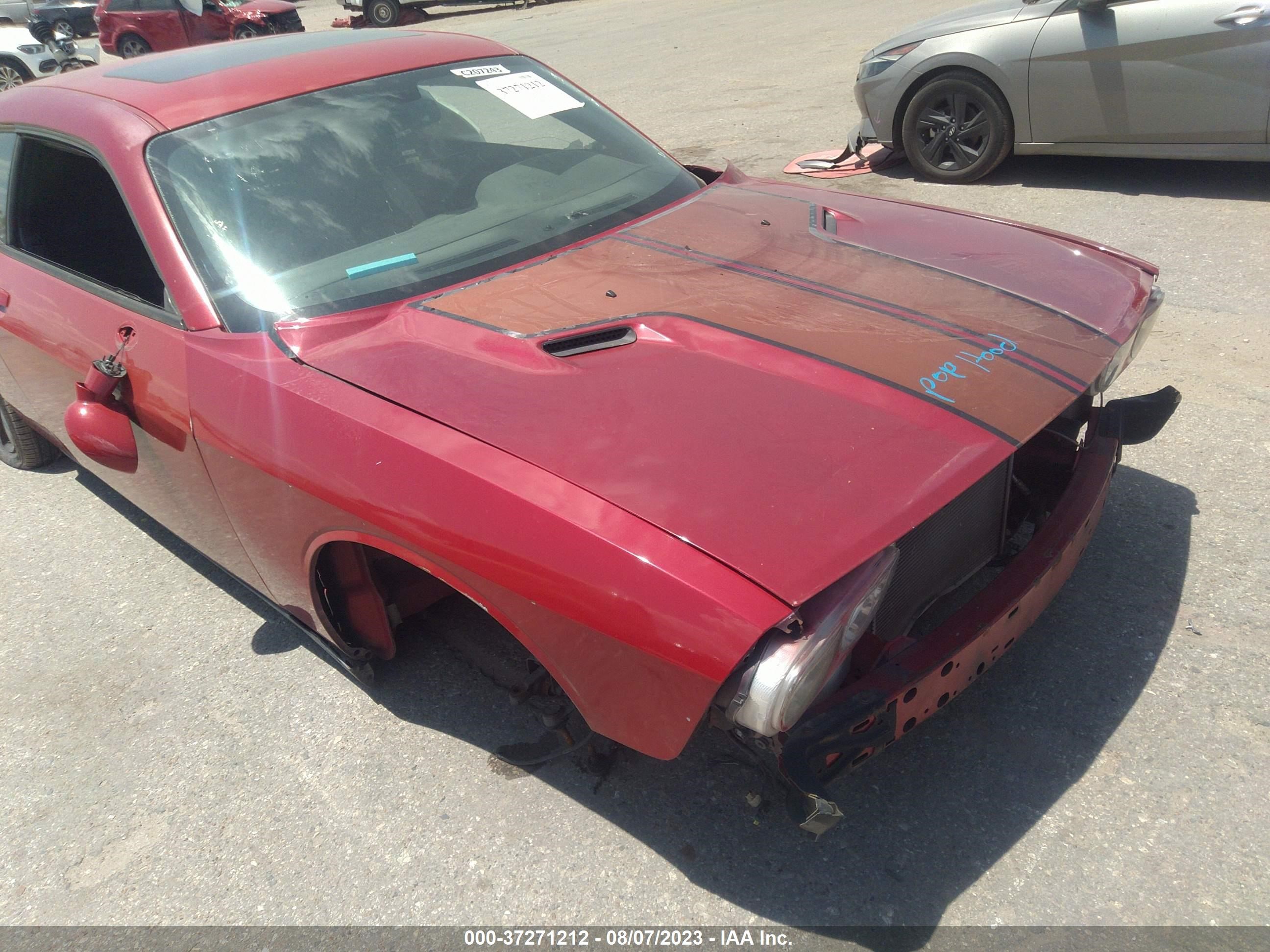 DODGE CHALLENGER 2013 2c3cdyagxdh536679