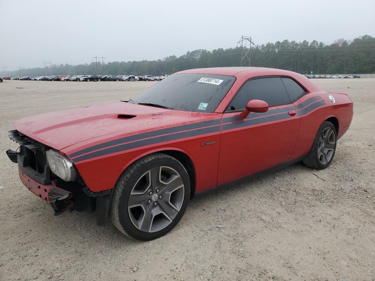 DODGE CHALLENGER 2012 2c3cdybt9ch181109