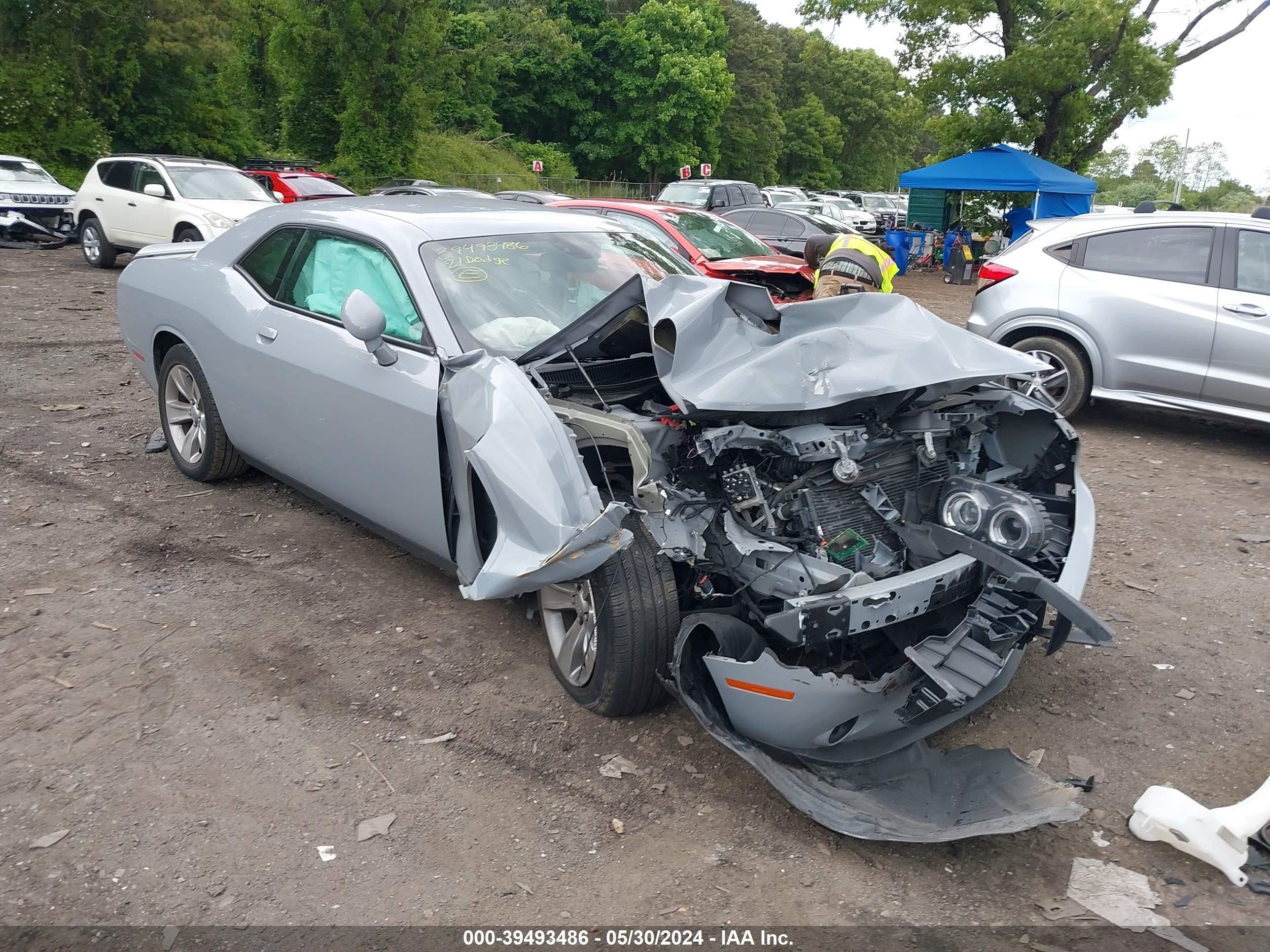 DODGE CHALLENGER 2021 2c3cdzag1mh583525