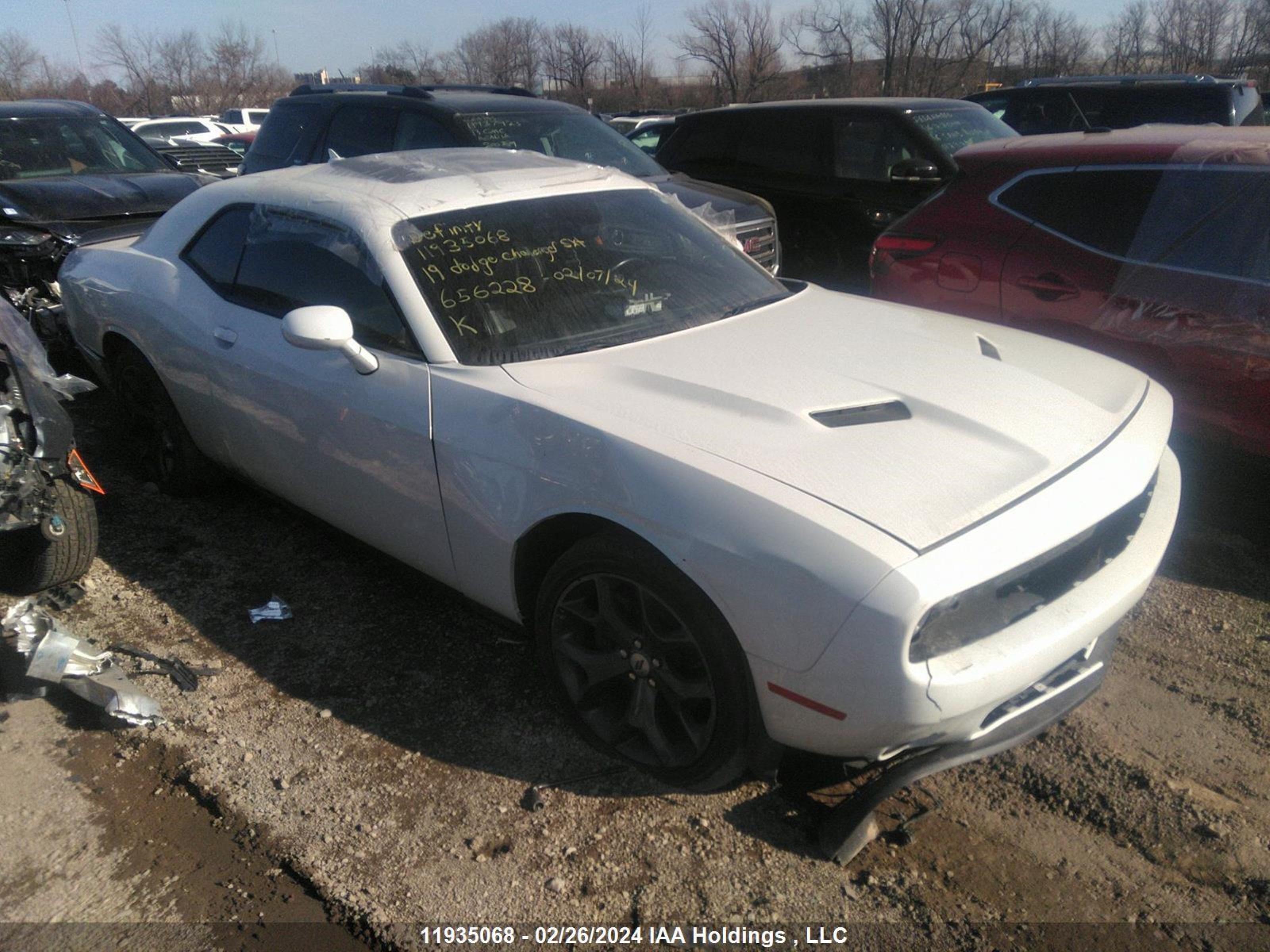 DODGE CHALLENGER 2019 2c3cdzag3kh656228