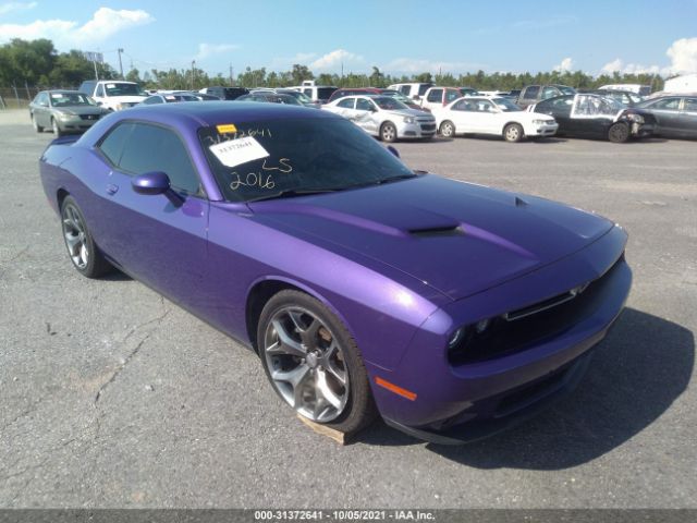 DODGE CHALLENGER 2016 2c3cdzag6gh177910