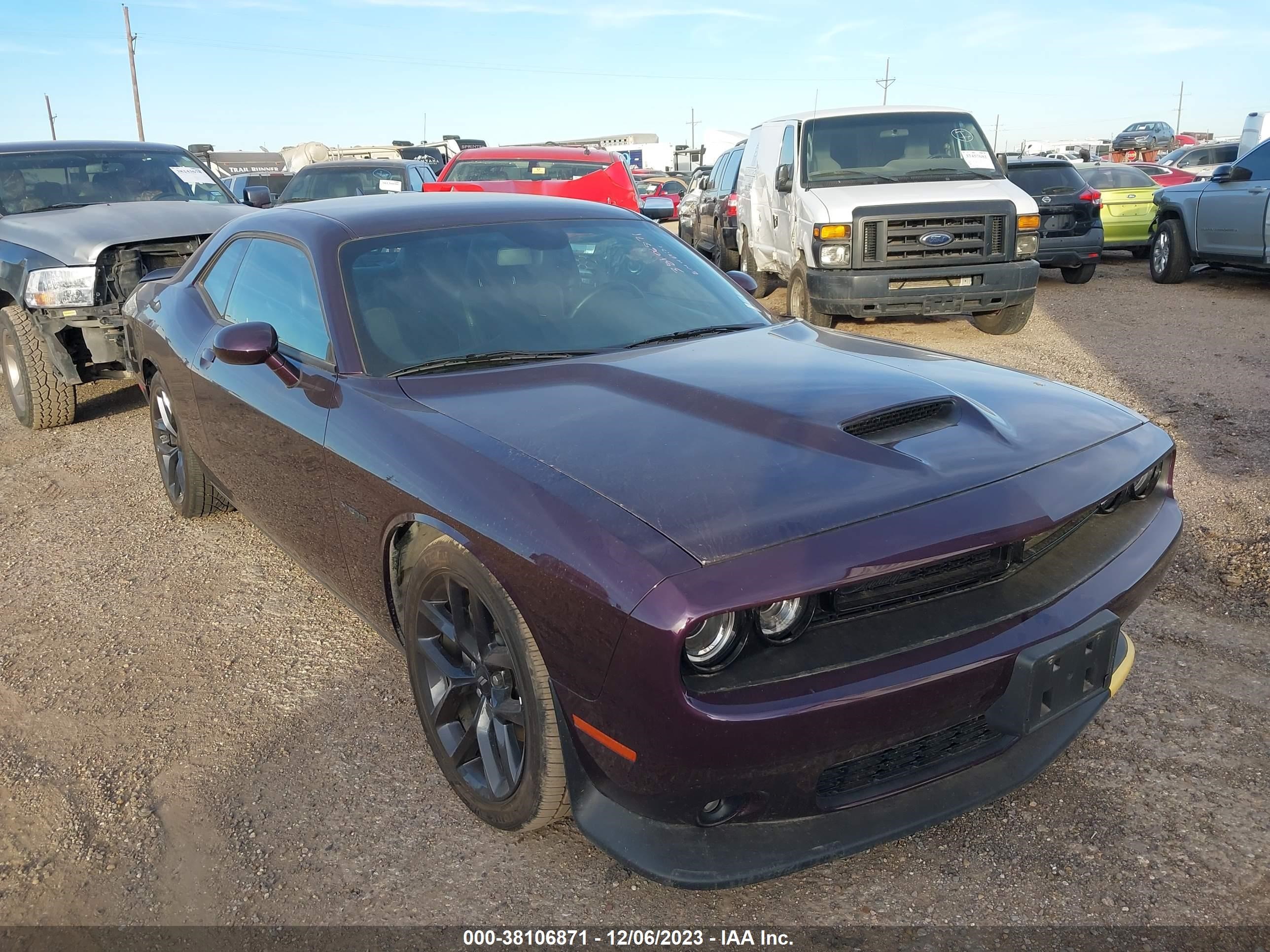 DODGE CHALLENGER 2022 2c3cdzbt1nh230831