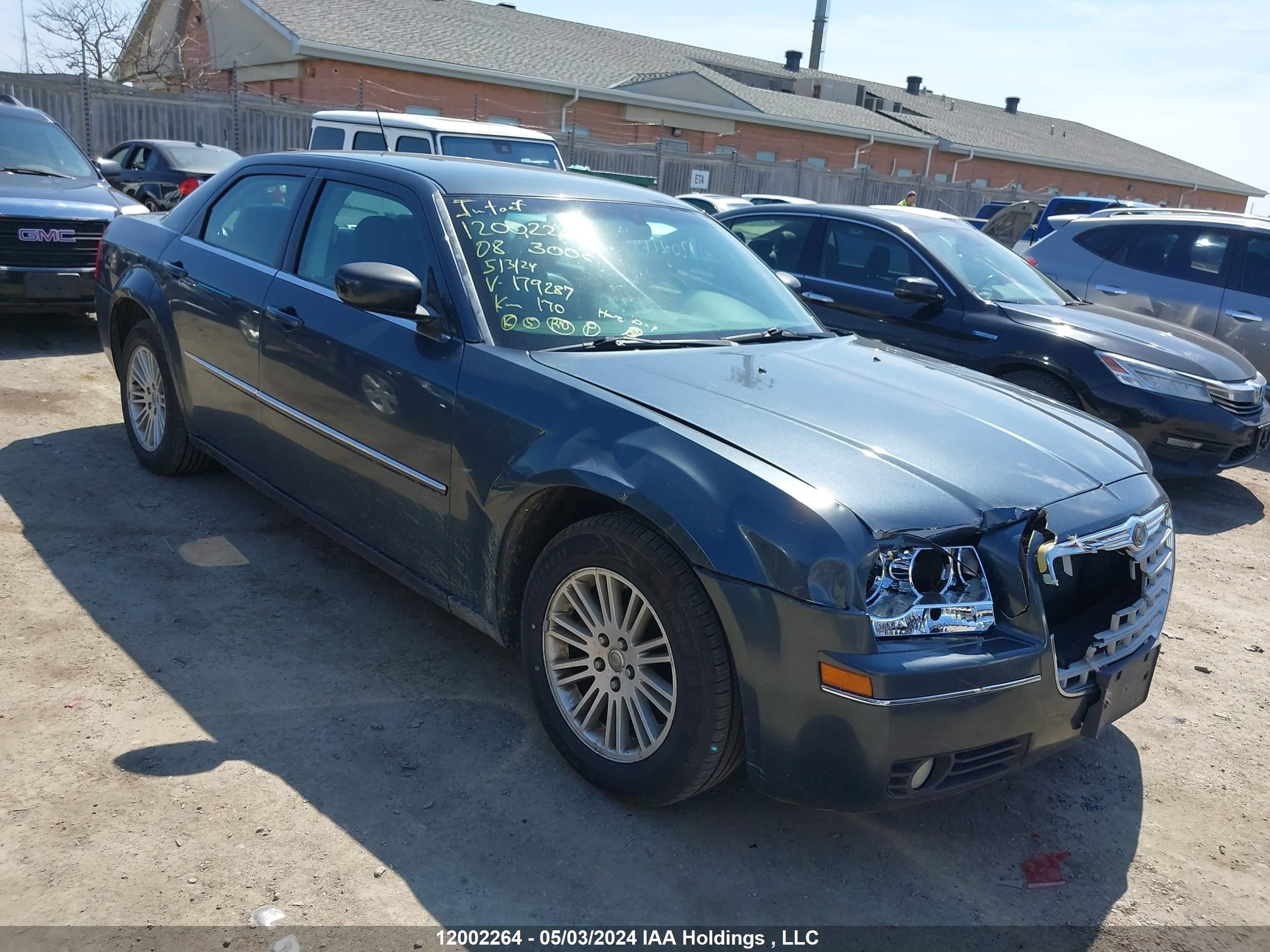 CHRYSLER 300C 2008 2c3ka53g78h179287