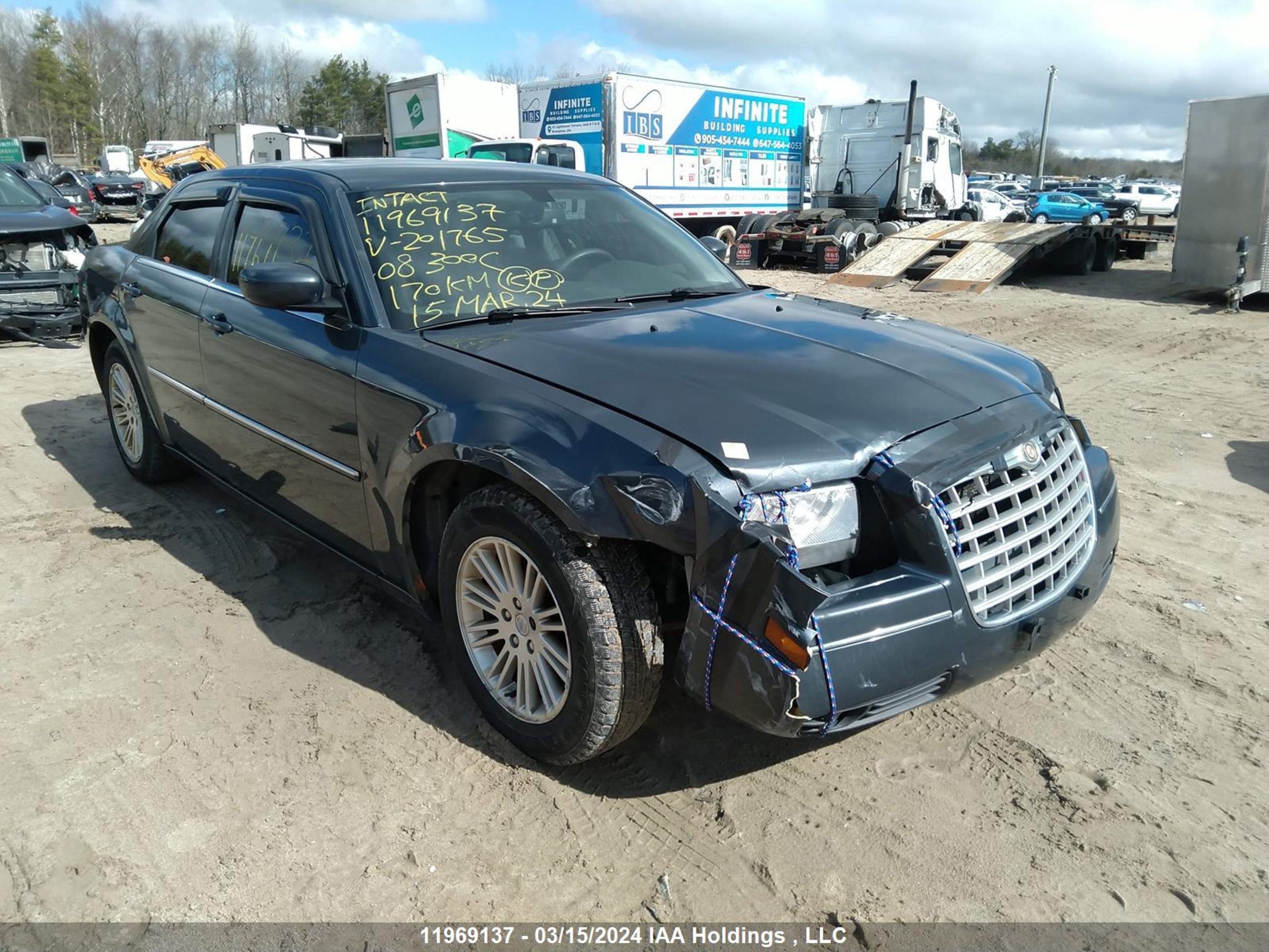 CHRYSLER 300C 2008 2c3ka53g88h201765