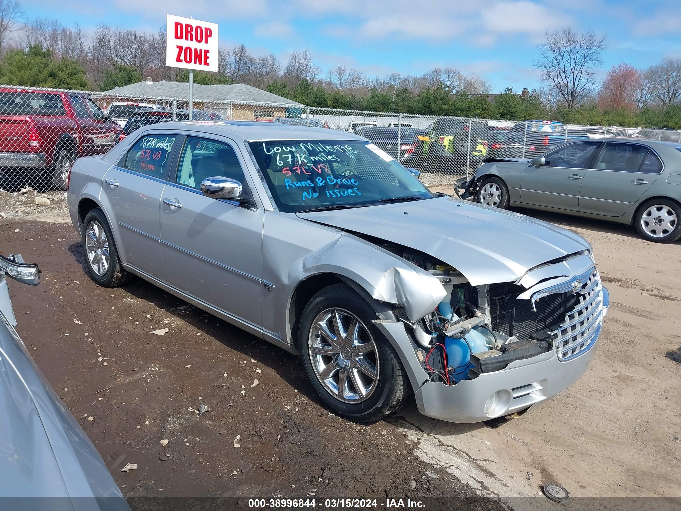 CHRYSLER 300C 2007 2c3ka63h57h674407