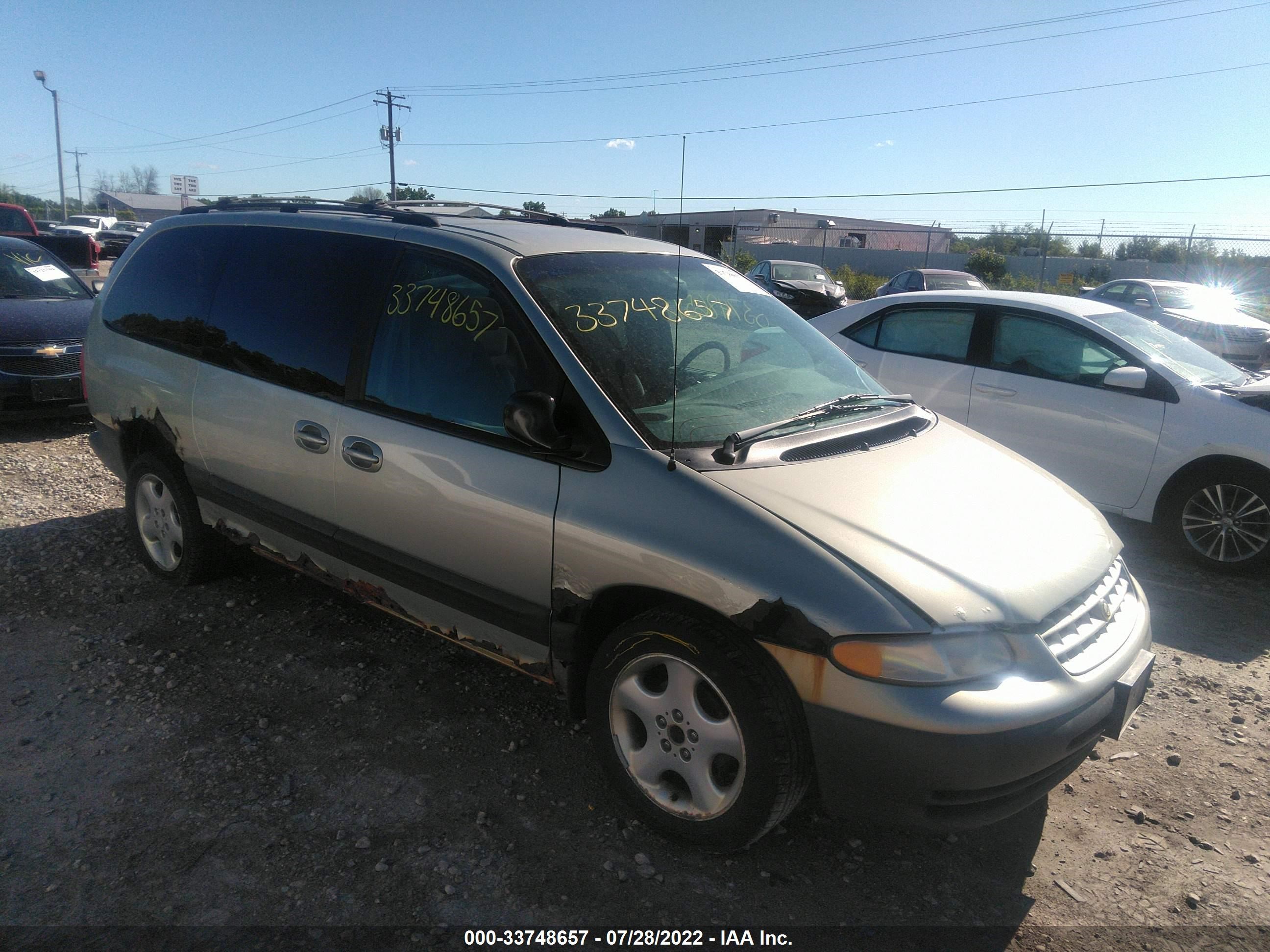 CHRYSLER VOYAGER 2000 2c4gj44g3yr705953