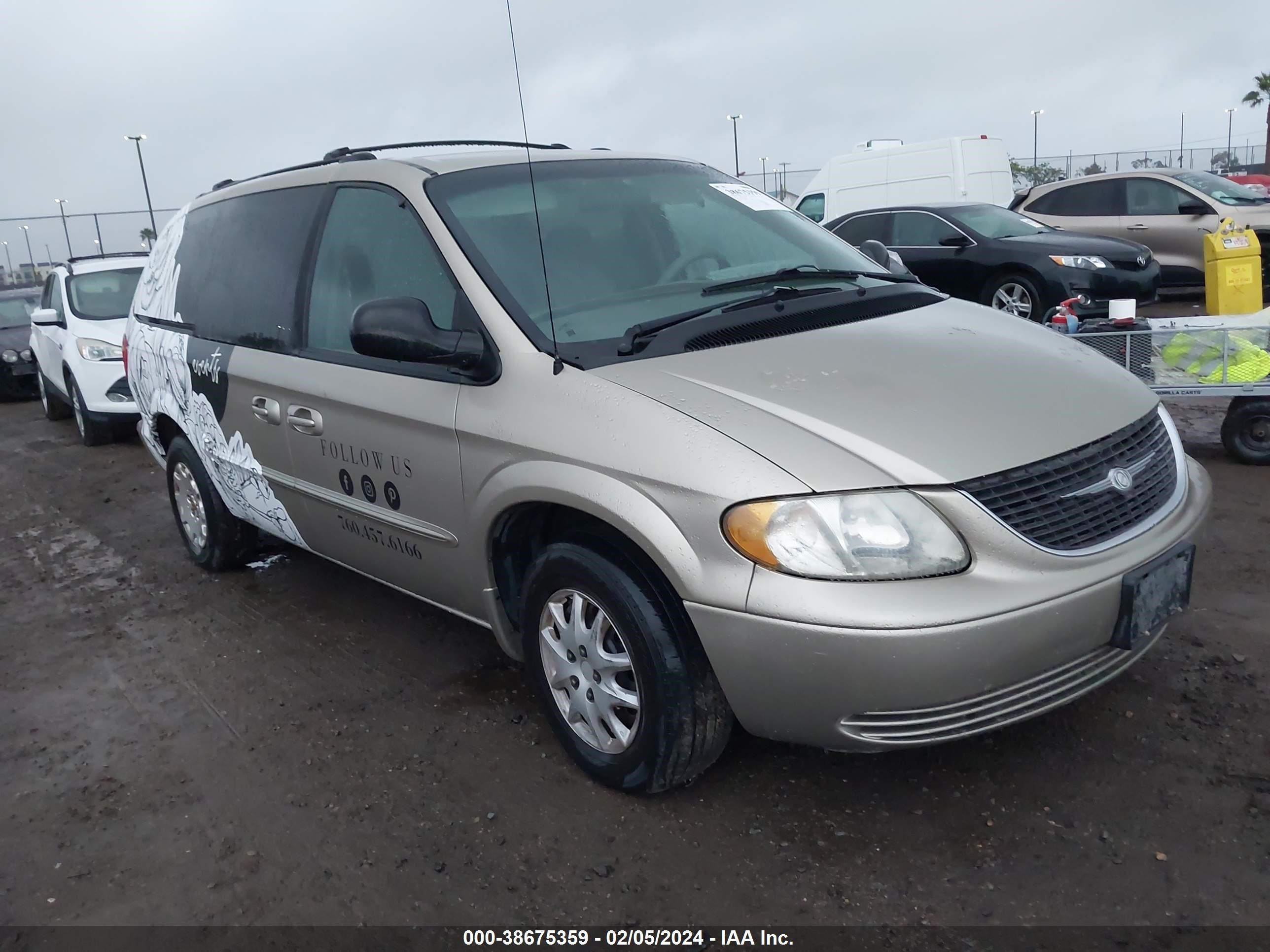 CHRYSLER TOWN & COUNTRY 2002 2c4gp44342r679141