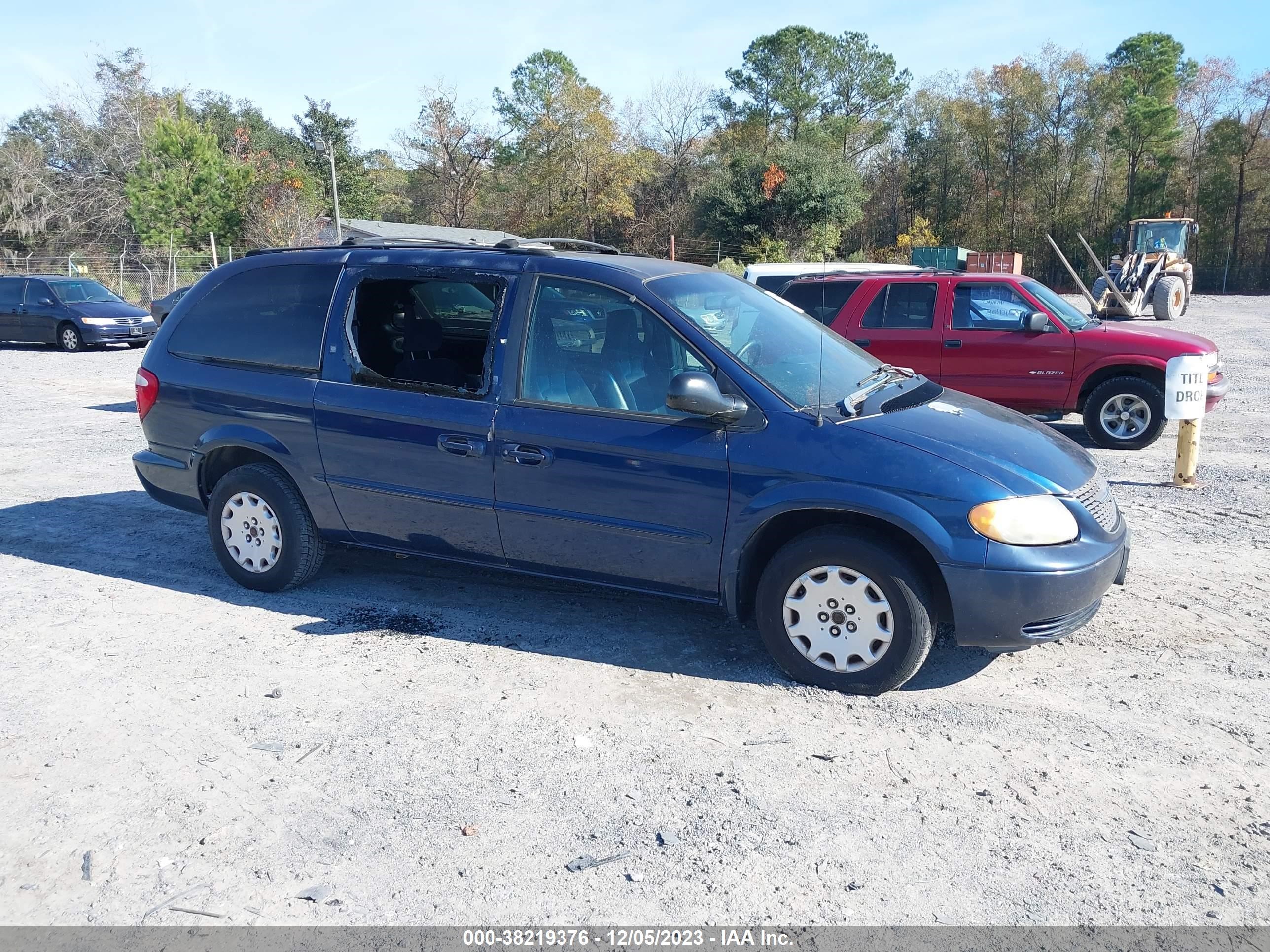 CHRYSLER TOWN & COUNTRY 2002 2c4gp44372r678288