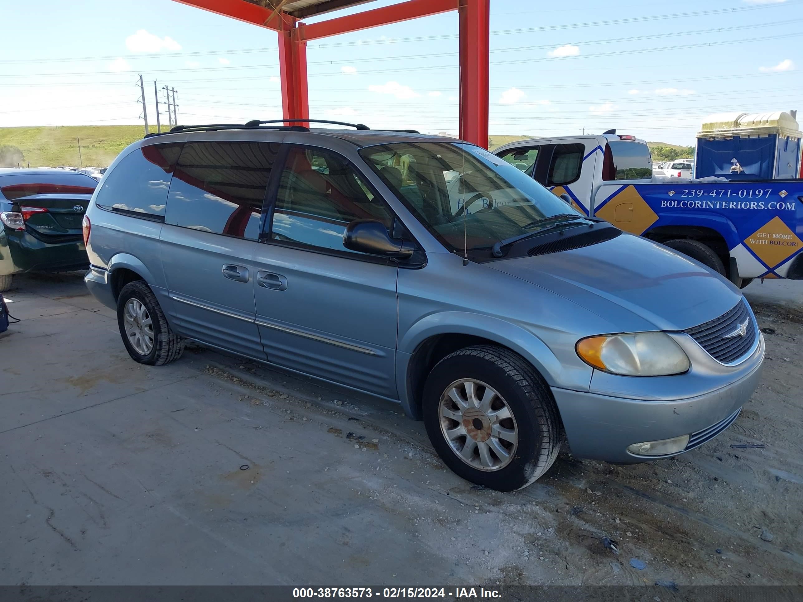 CHRYSLER TOWN & COUNTRY 2003 2c4gp54l13r217417