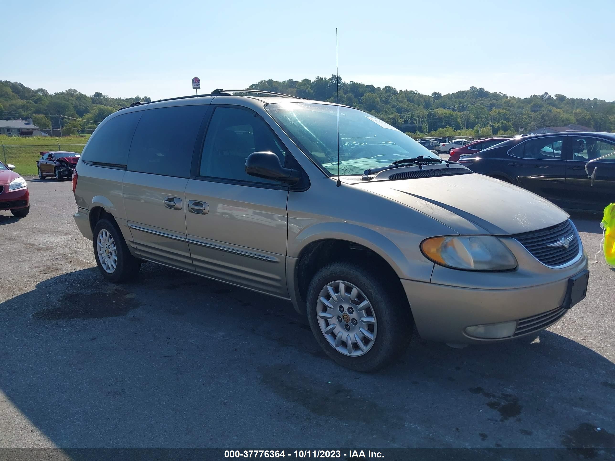 CHRYSLER TOWN & COUNTRY 2002 2c4gp54l22r629117