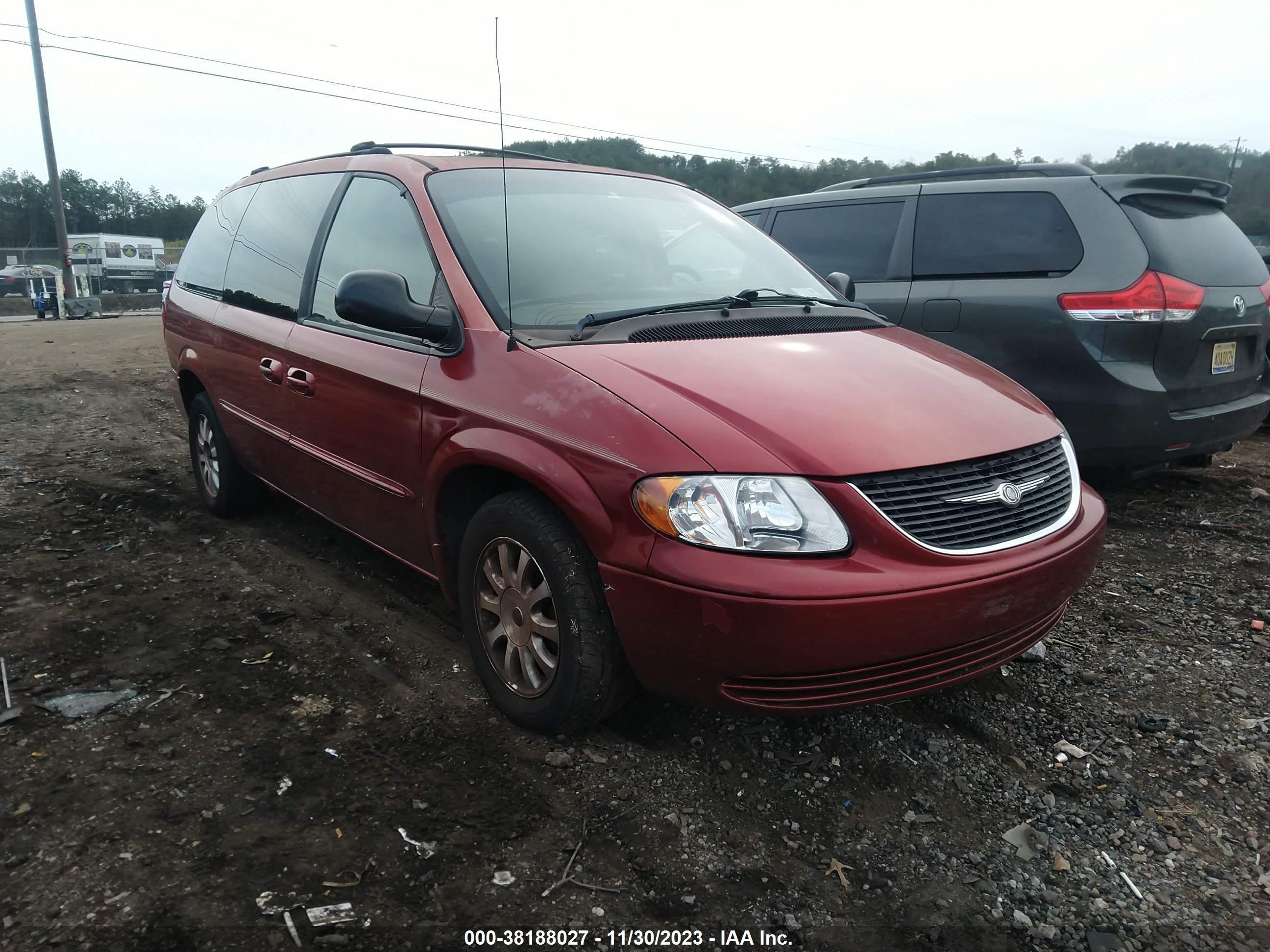 CHRYSLER TOWN & COUNTRY 2002 2c4gp74l12r761197