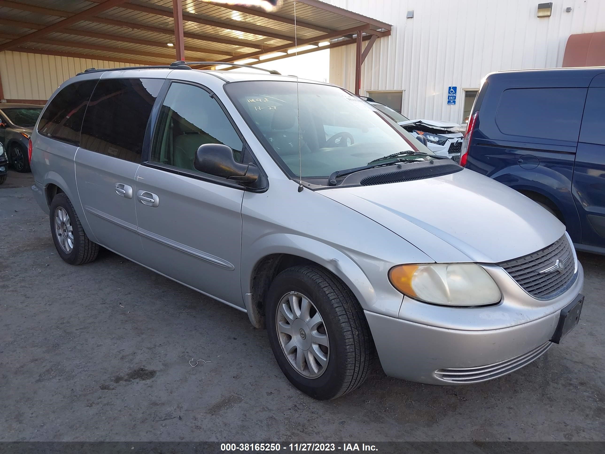 CHRYSLER TOWN & COUNTRY 2003 2c4gp74lx3r245227