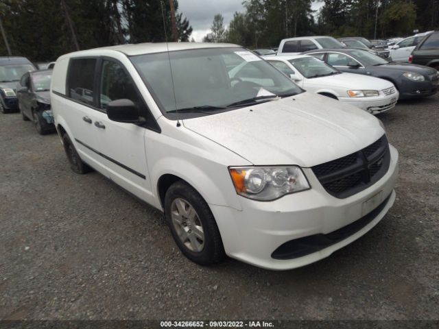 RAM CARGO VAN 2012 2c4jdgagxcr417262