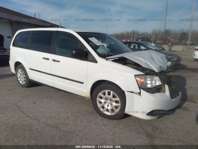 RAM CARGO VAN 2014 2c4jrgag0er351082