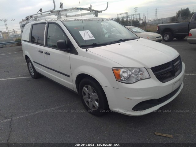 RAM CARGO VAN 2013 2c4jrgag1dr504972