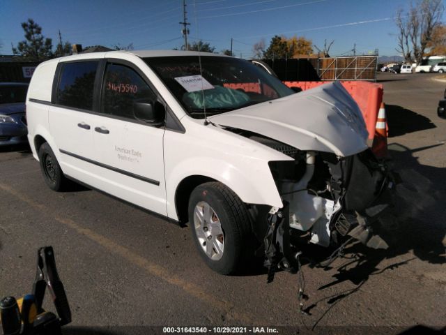 RAM CARGO VAN 2013 2c4jrgag2dr672247