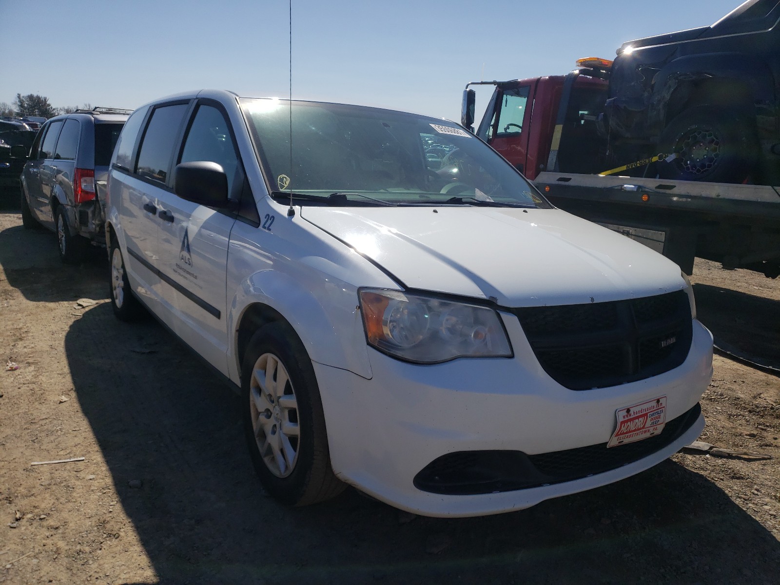 RAM TRADESMAN 2014 2c4jrgag4er191000