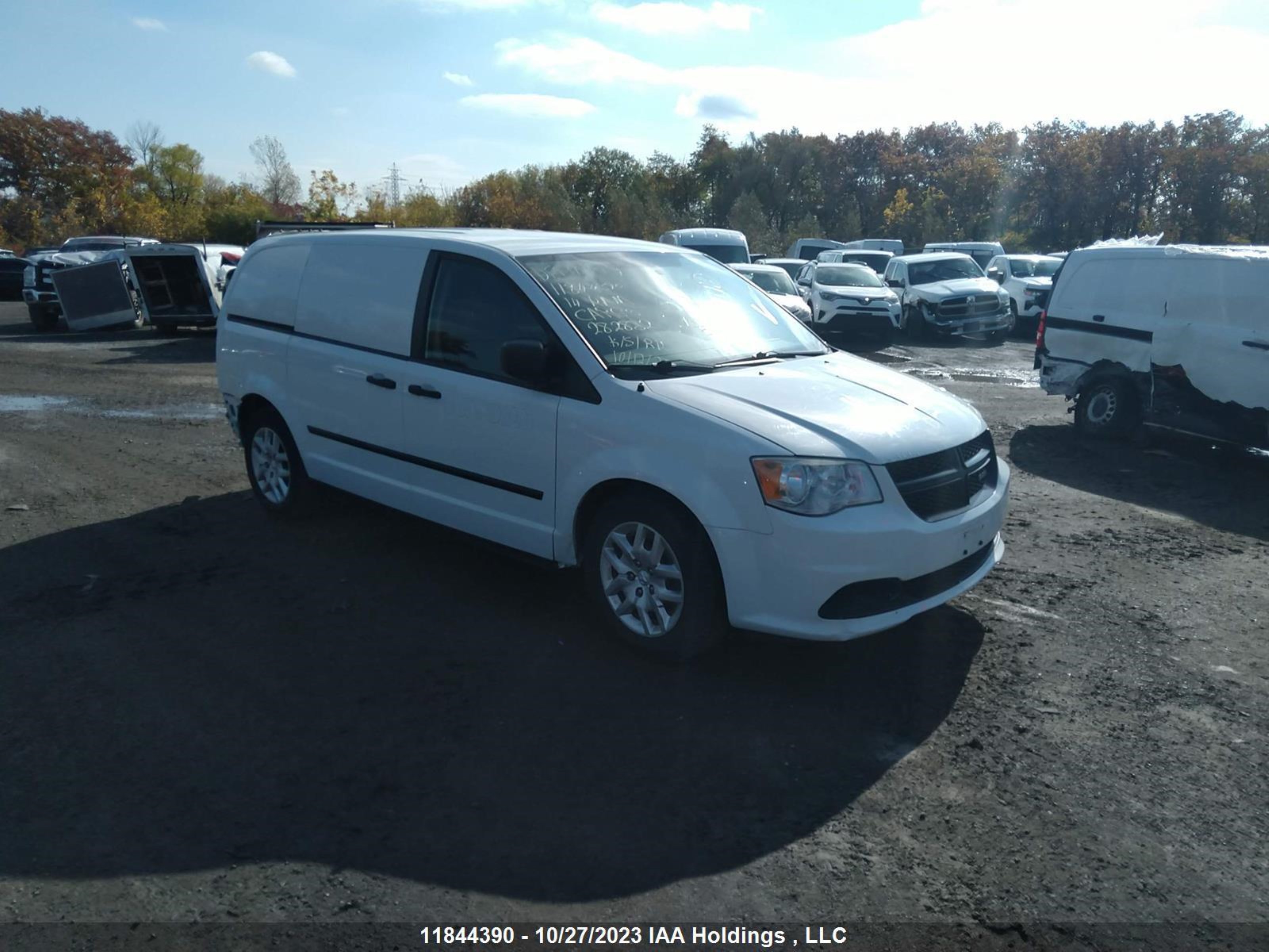 RAM CARGO VAN TRADESMAN 2014 2c4jrgag4er282882