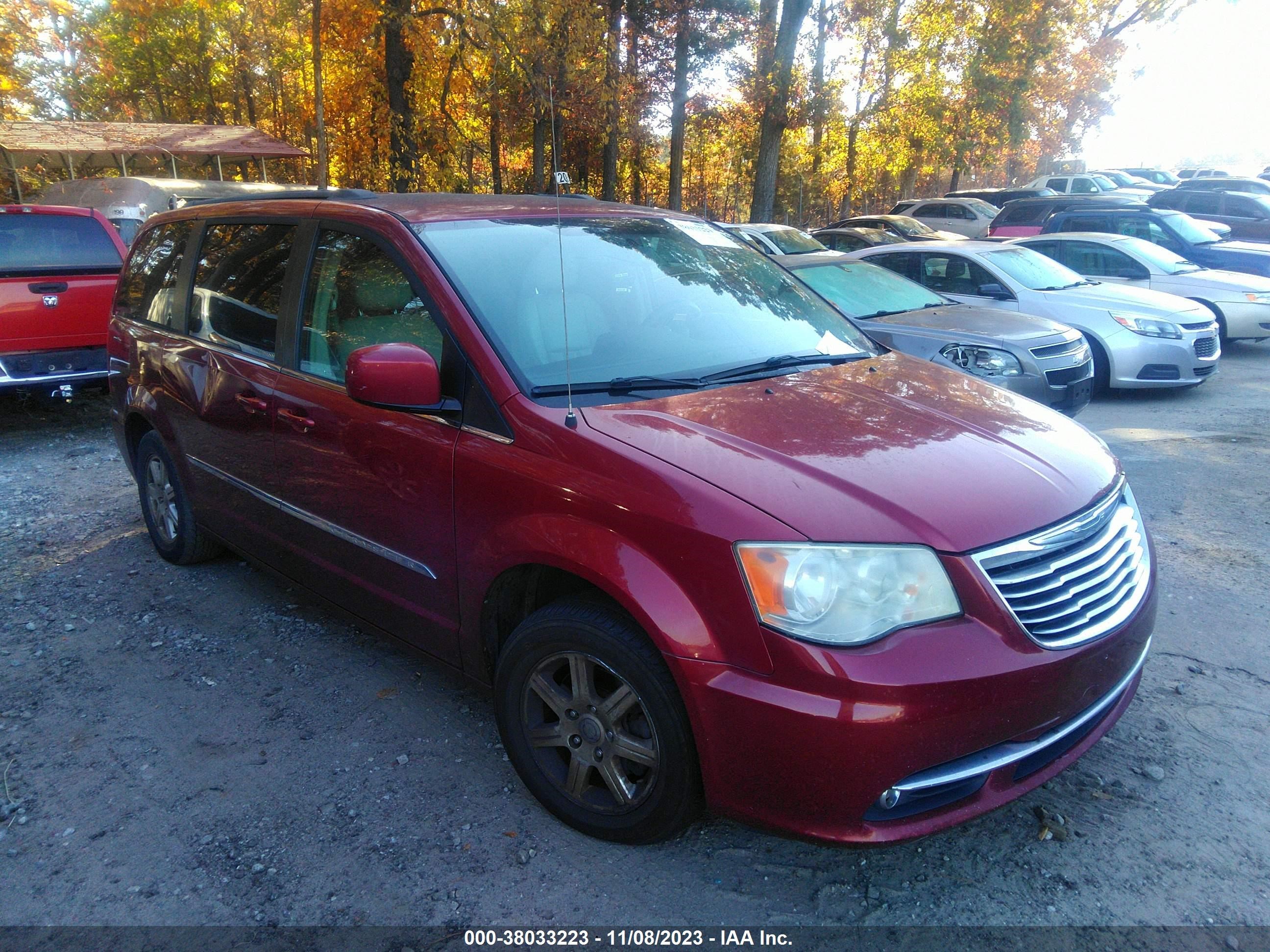 CHRYSLER TOWN & COUNTRY 2012 2c4rc1bg0cr338281