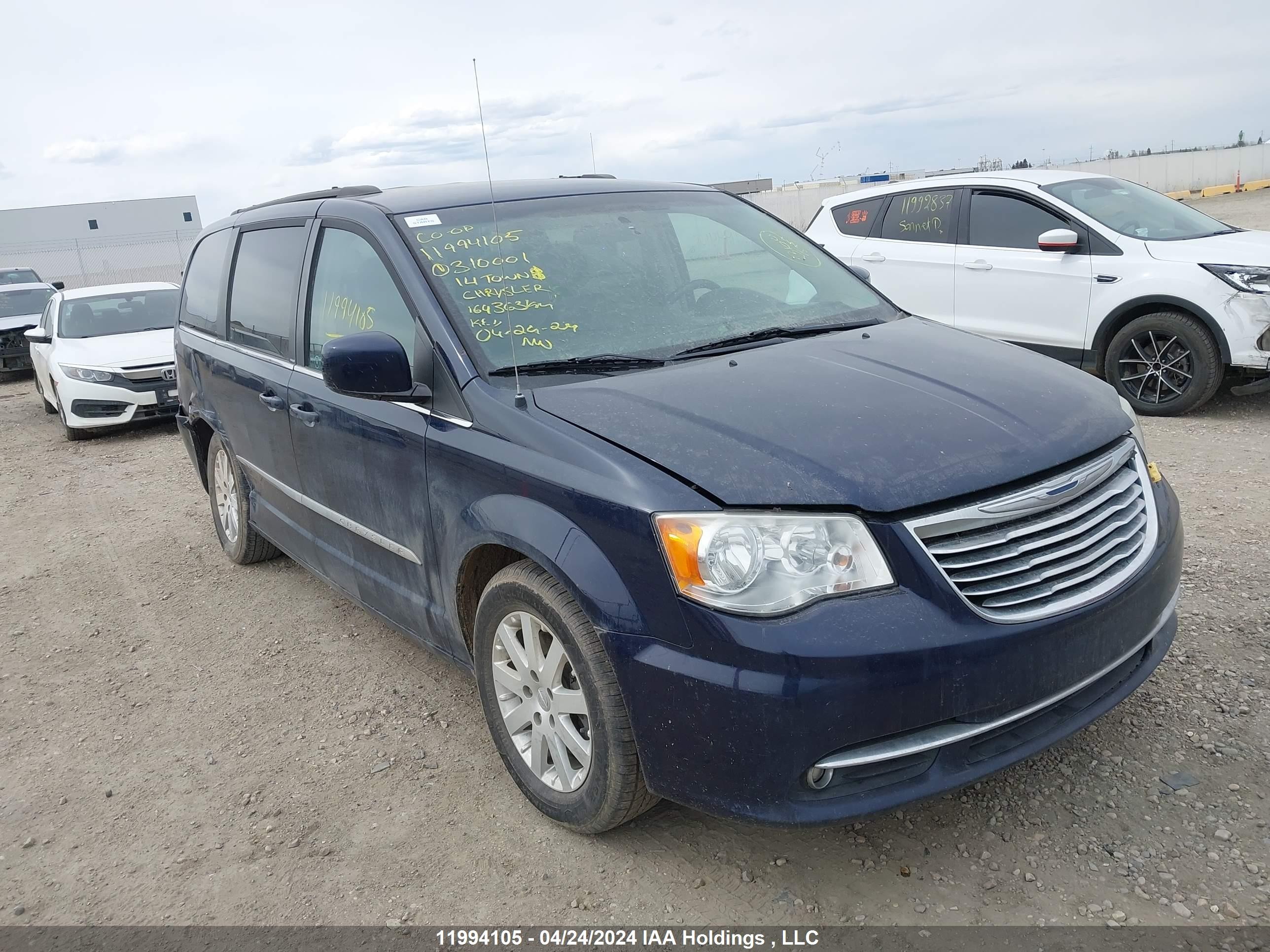 CHRYSLER TOWN & COUNTRY 2014 2c4rc1bg0er310001