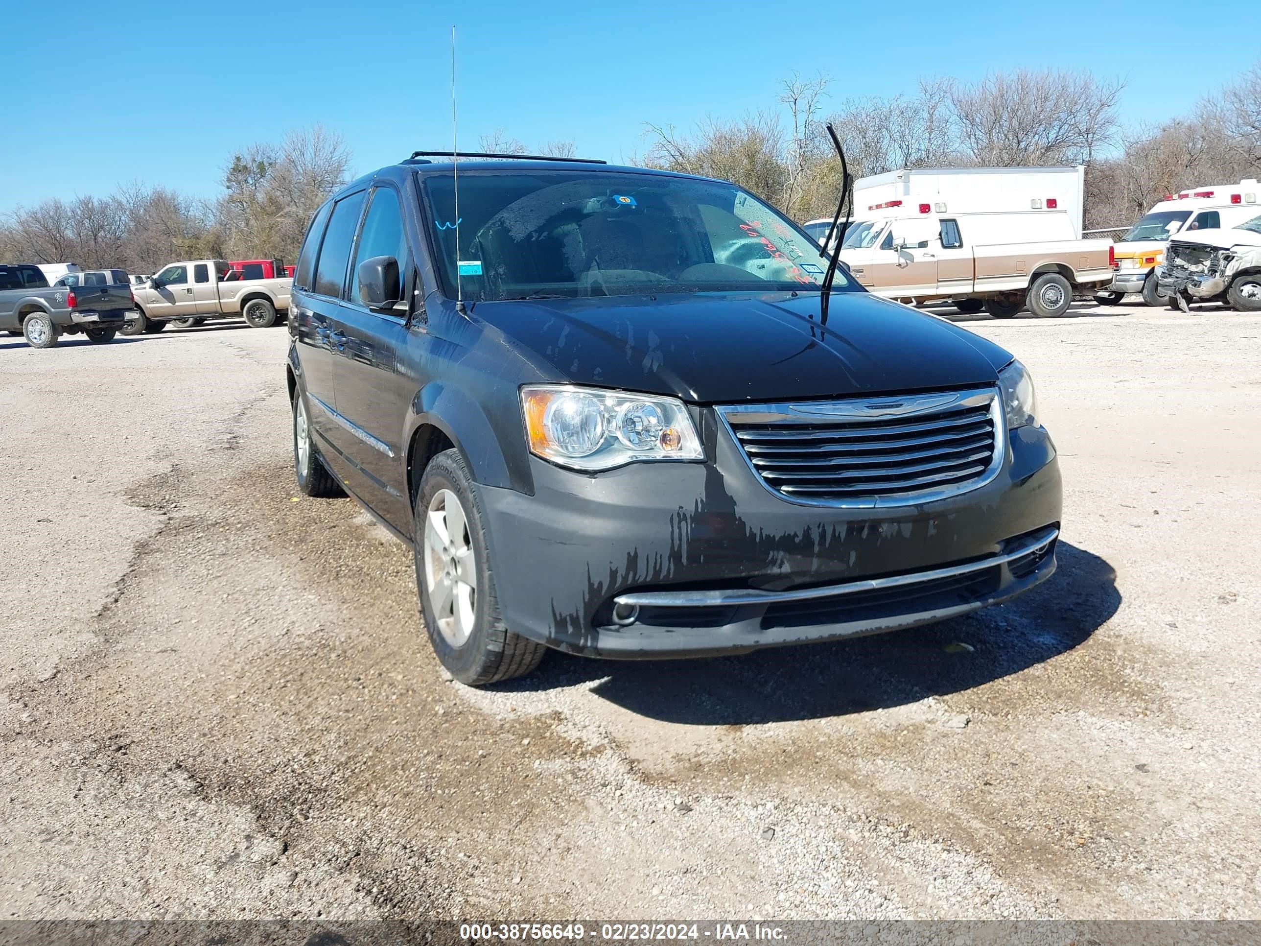 CHRYSLER TOWN & COUNTRY 2012 2c4rc1bg1cr249738