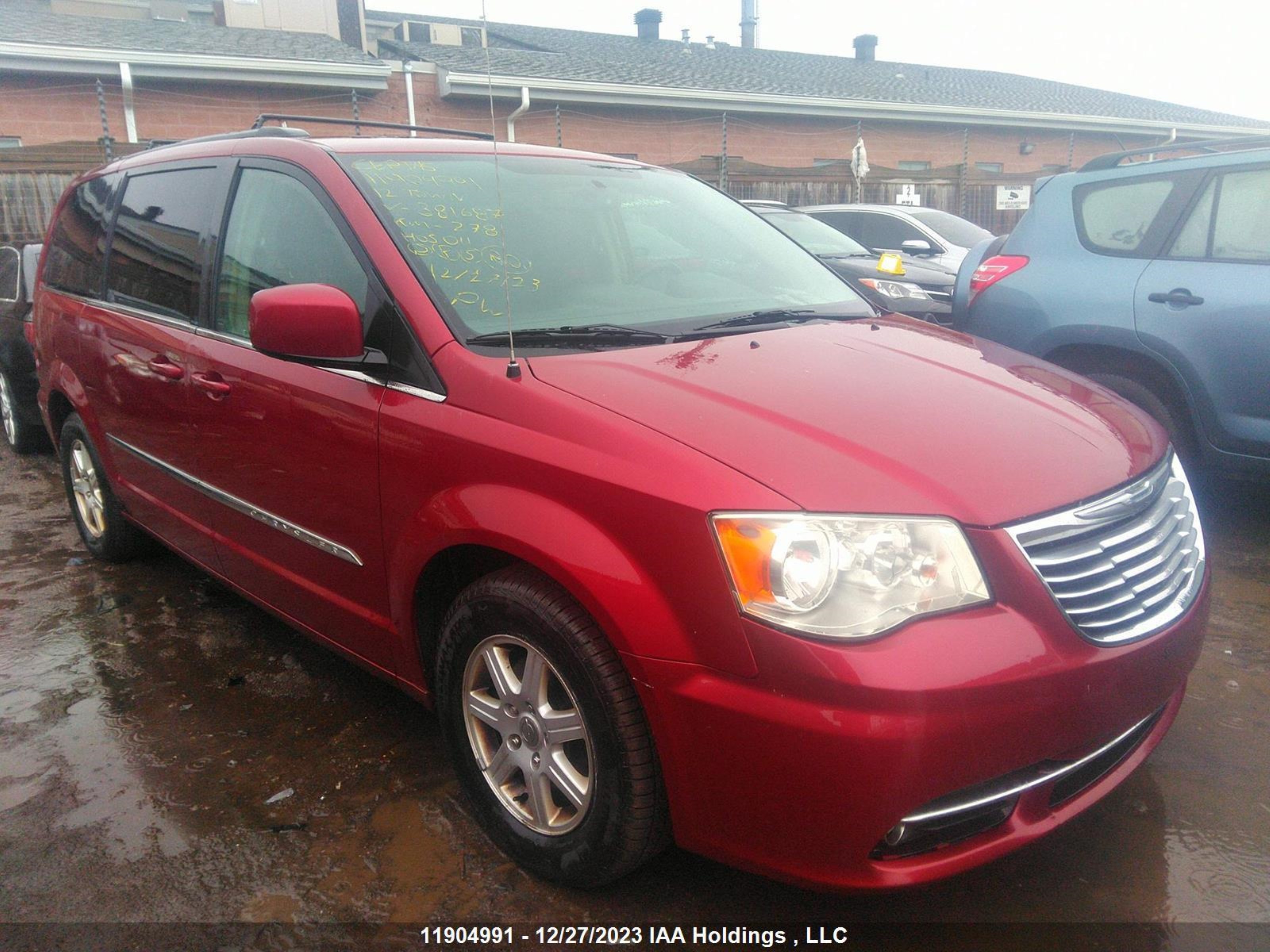 CHRYSLER TOWN & COUNTRY 2012 2c4rc1bg1cr381687