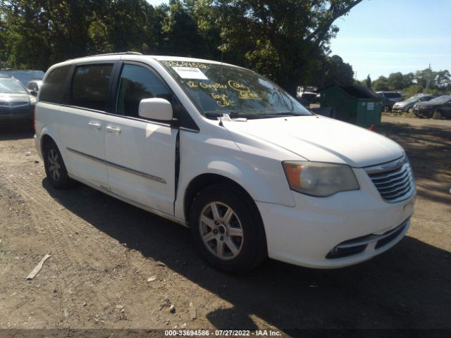 CHRYSLER TOWN & COUNTRY 2012 2c4rc1bg3cr305615