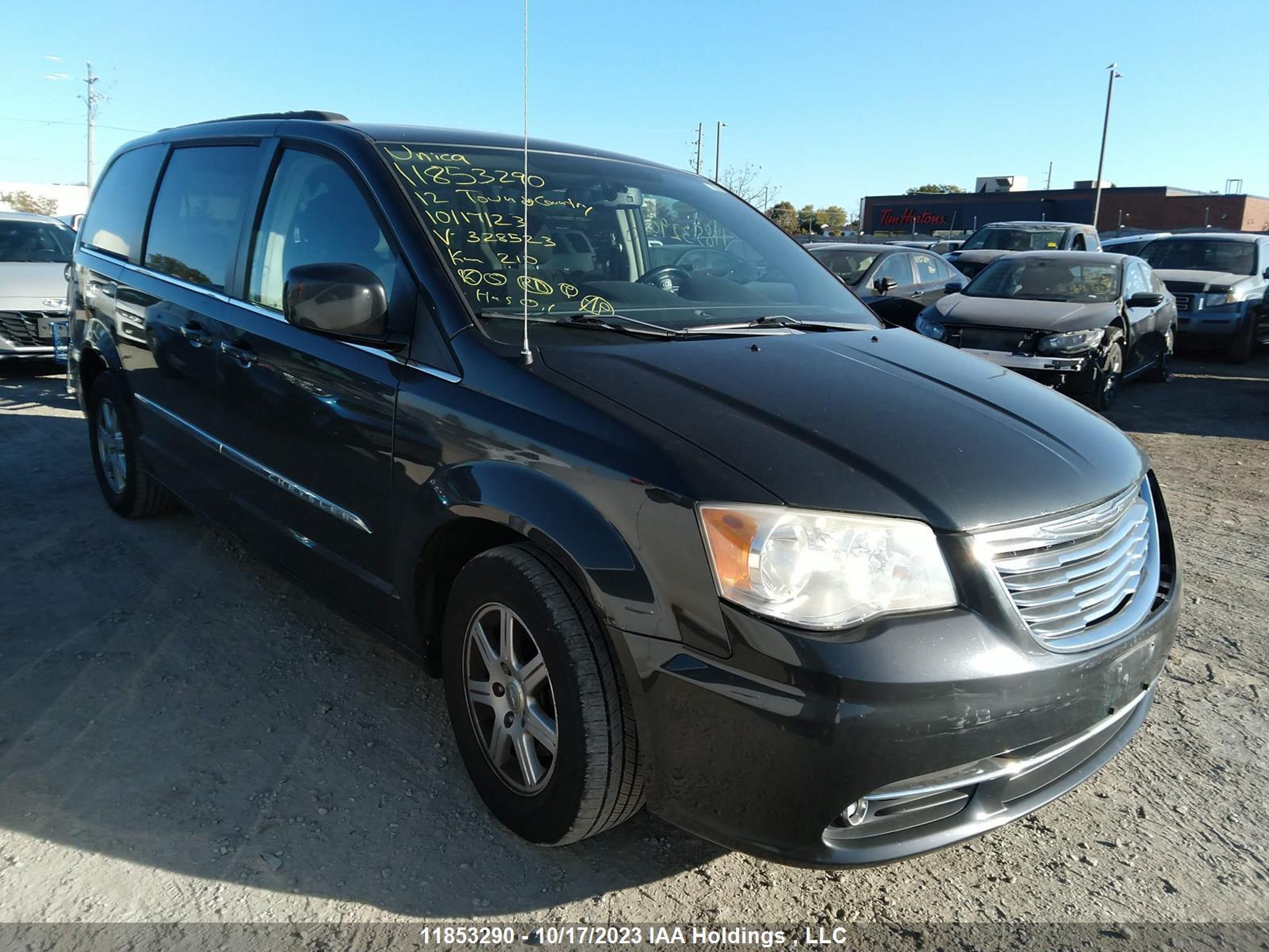 CHRYSLER TOWN & COUNTRY 2012 2c4rc1bg3cr328523