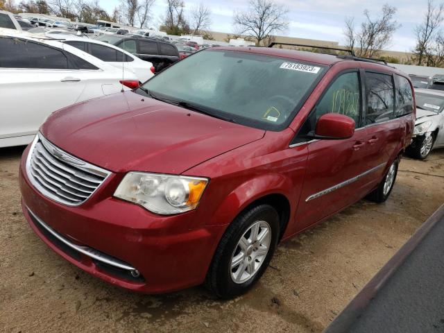 CHRYSLER MINIVAN 2012 2c4rc1bg4cr287030