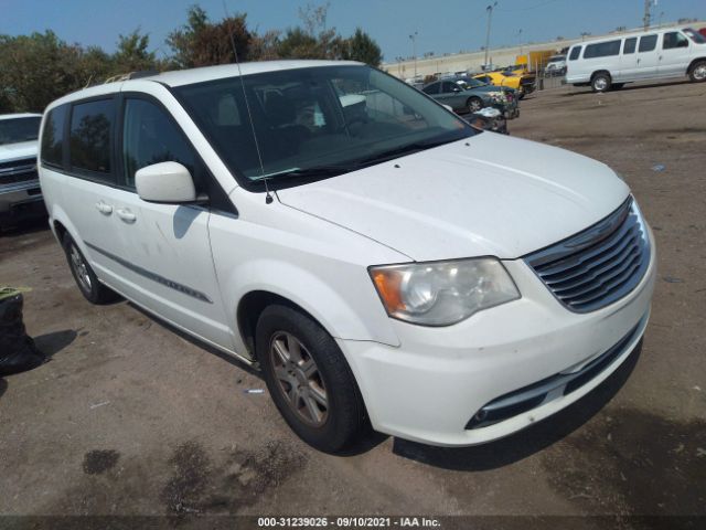 CHRYSLER TOWN & COUNTRY 2012 2c4rc1bg5cr162327