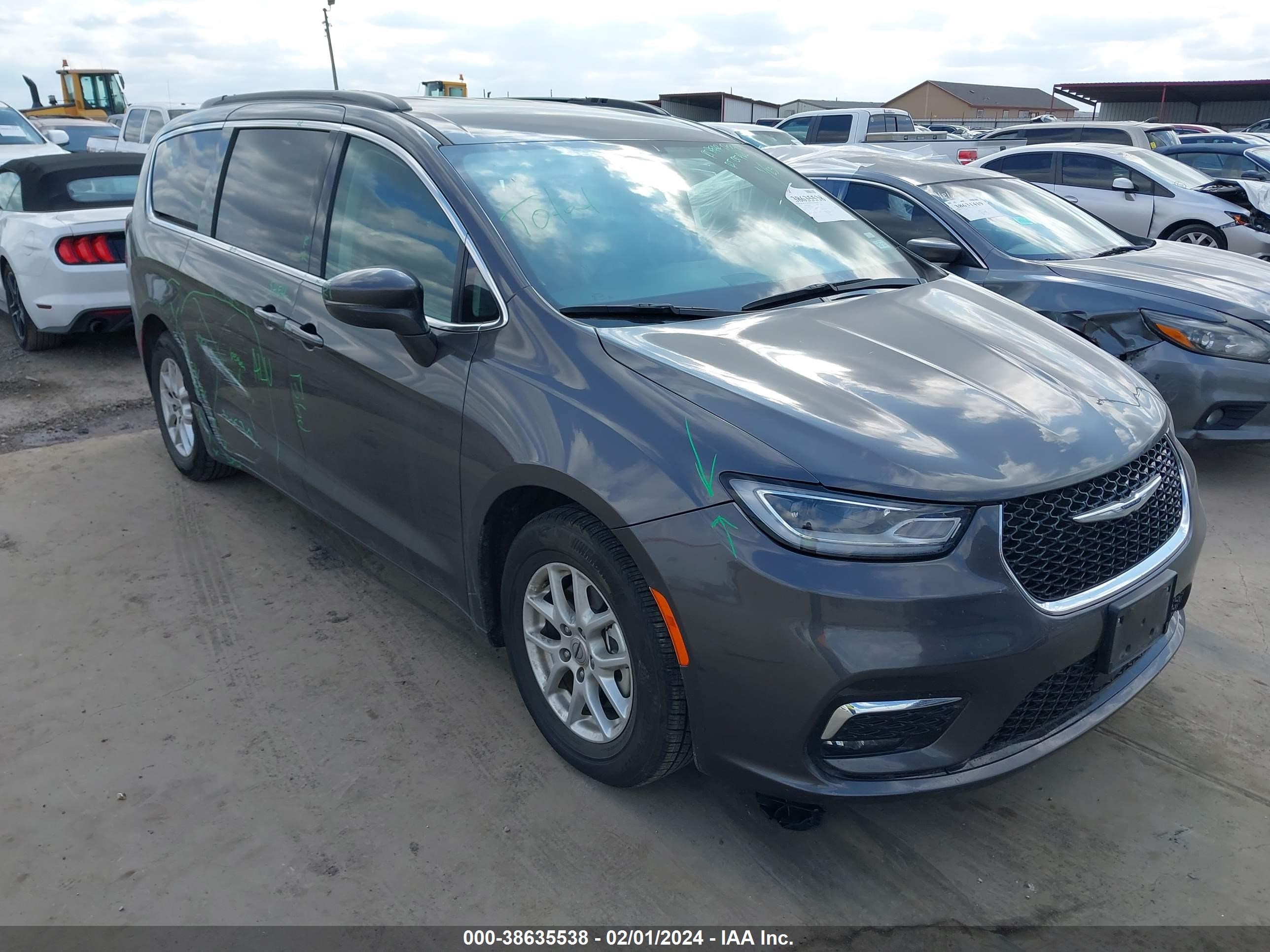 CHRYSLER PACIFICA 2022 2c4rc1bg7nr122253