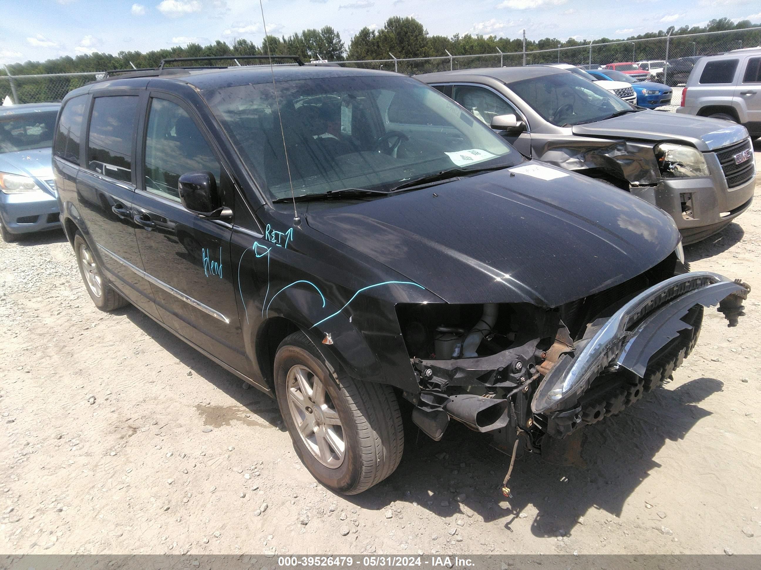 CHRYSLER TOWN & COUNTRY 2012 2c4rc1bg9cr282163