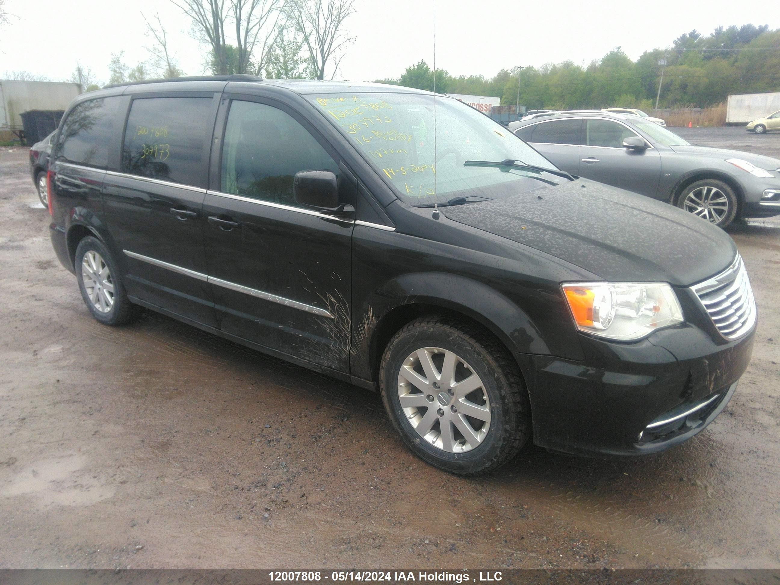 CHRYSLER TOWN & COUNTRY 2016 2c4rc1bg9gr307973